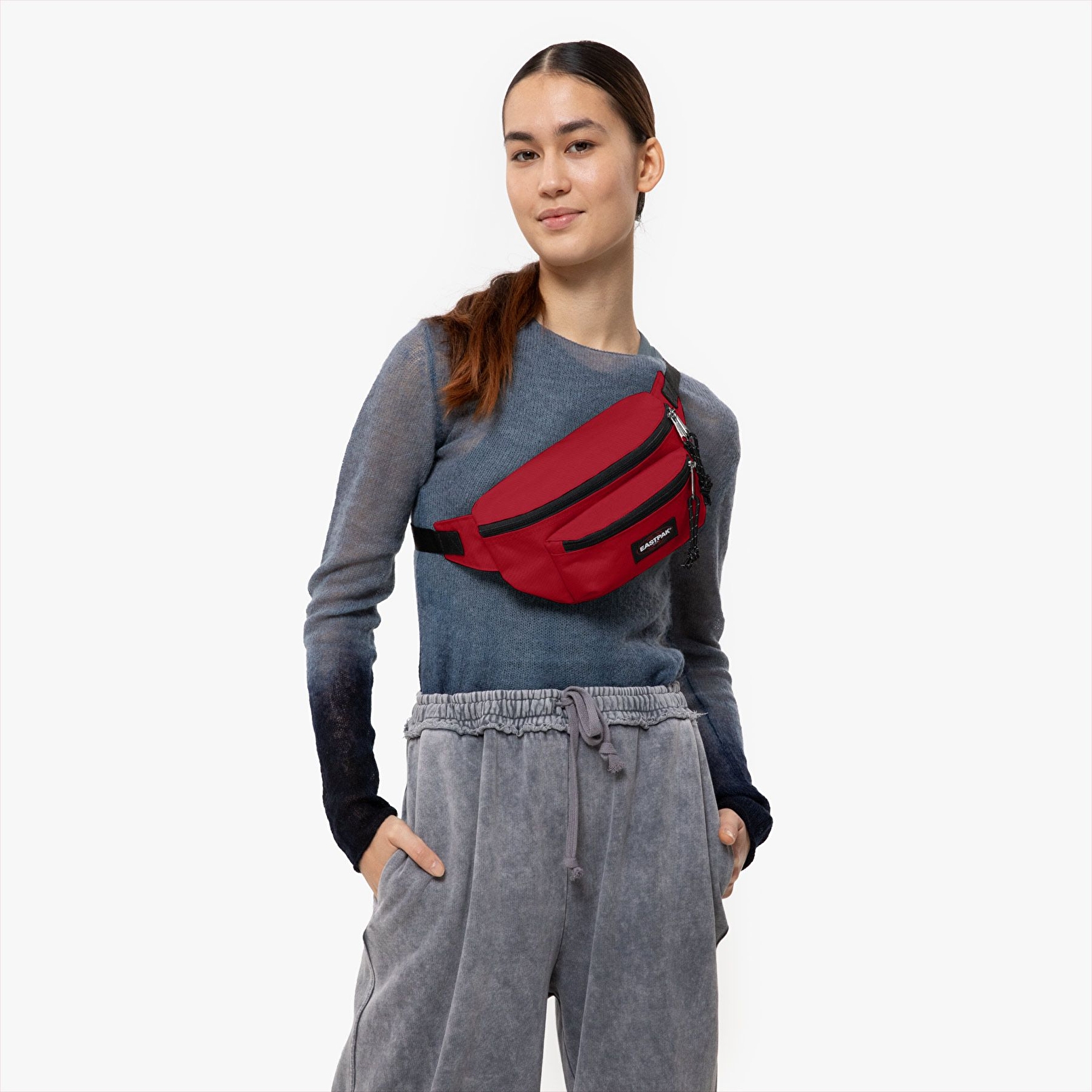 Eastpak DOGGY BAG SCARLET RED BEL ÇANTASI