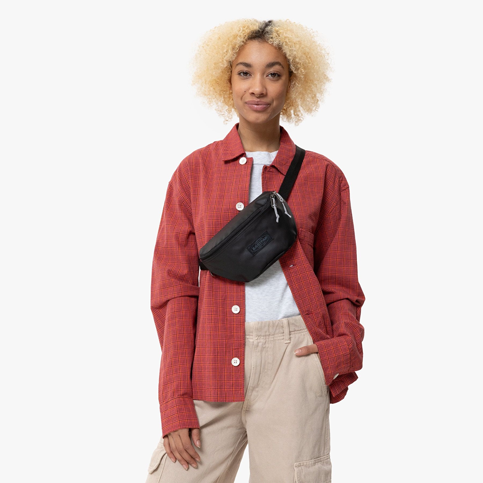 Eastpak SPRINGER TARP BLACK BEL ÇANTASI