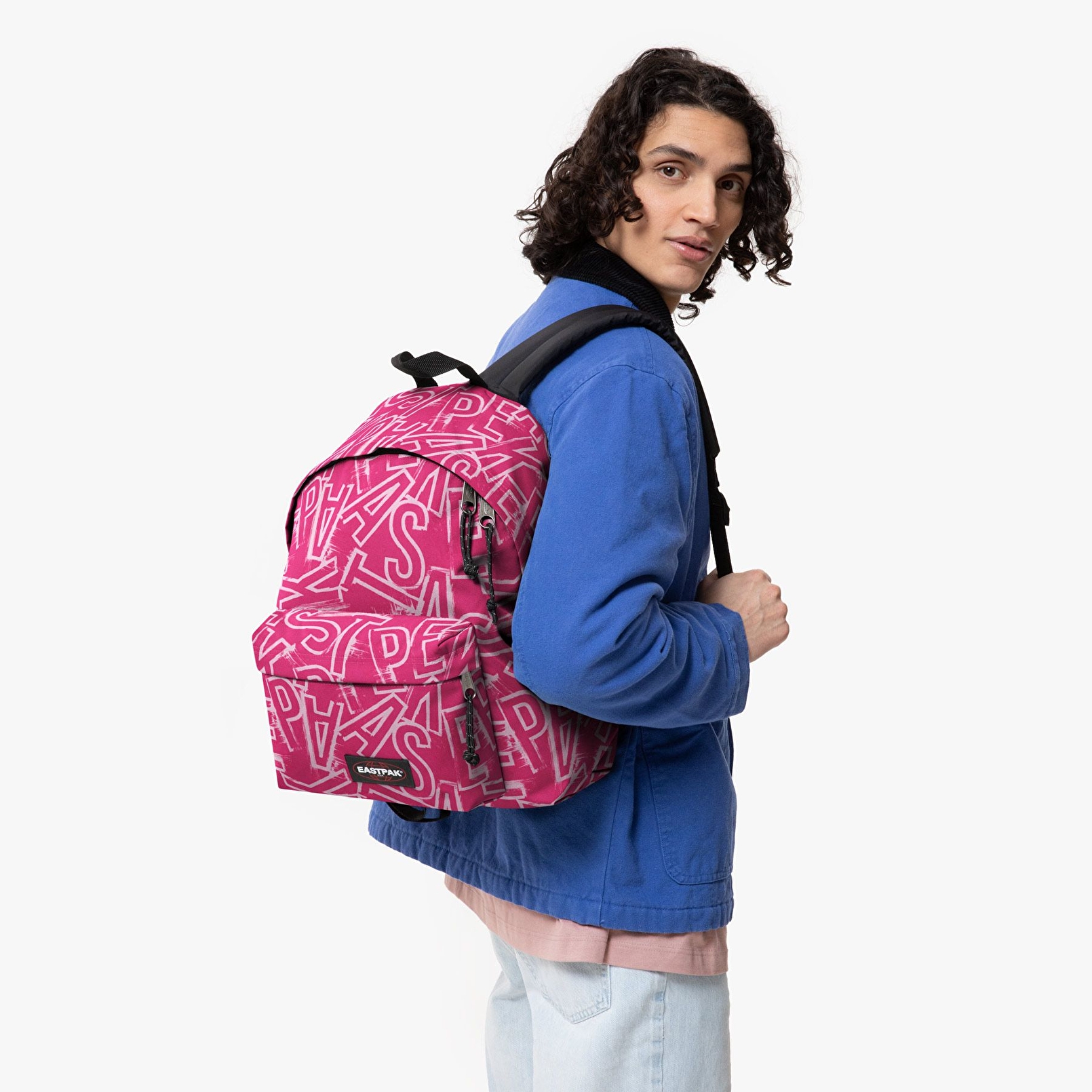 Eastpak PADDED PAK'R EP LETTERS PINK SIRT ÇANTASI
