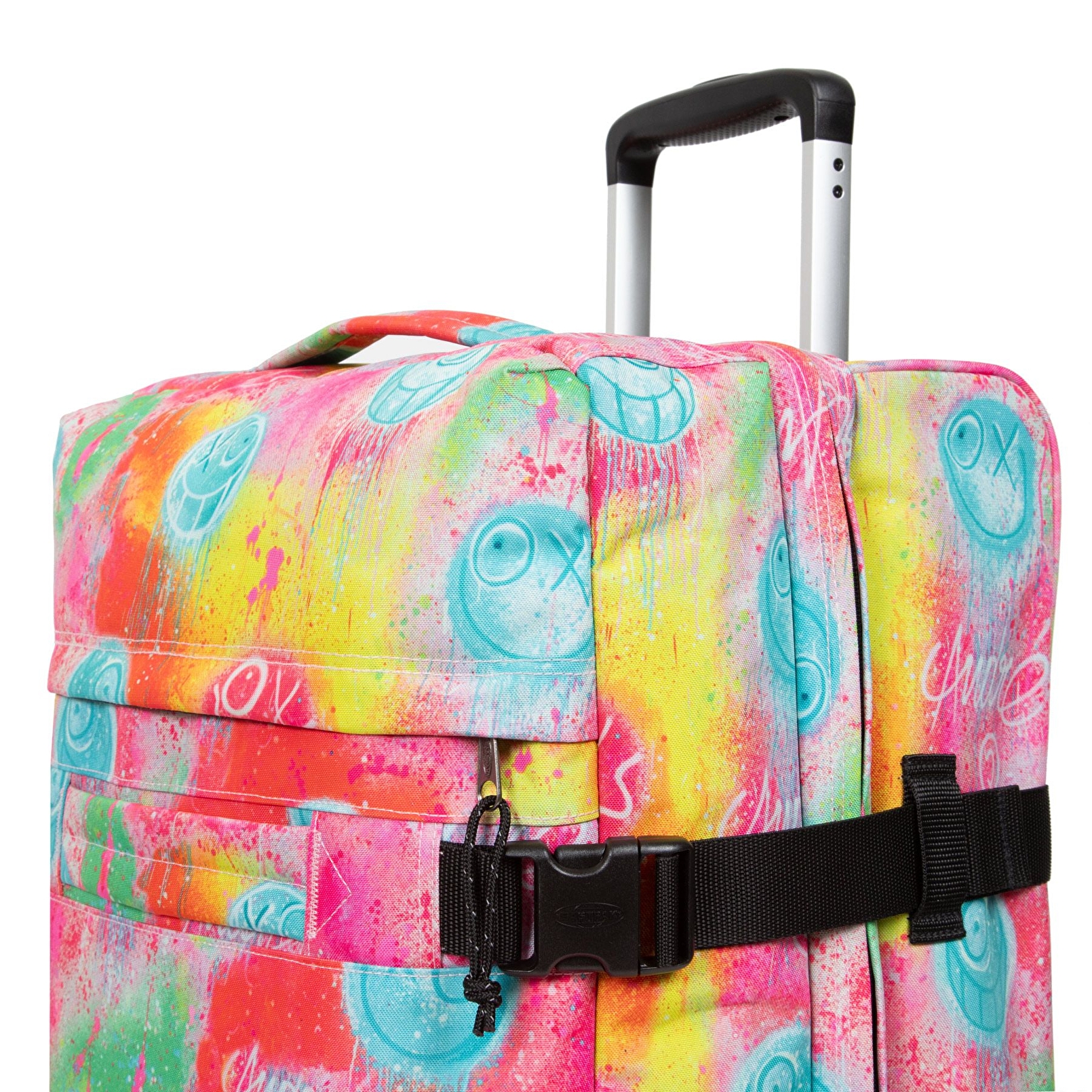 Eastpak ANDRE X EASTPAK TRANSIT'R L FLUO CLOUDS TEKERLEKLİ VALİZ