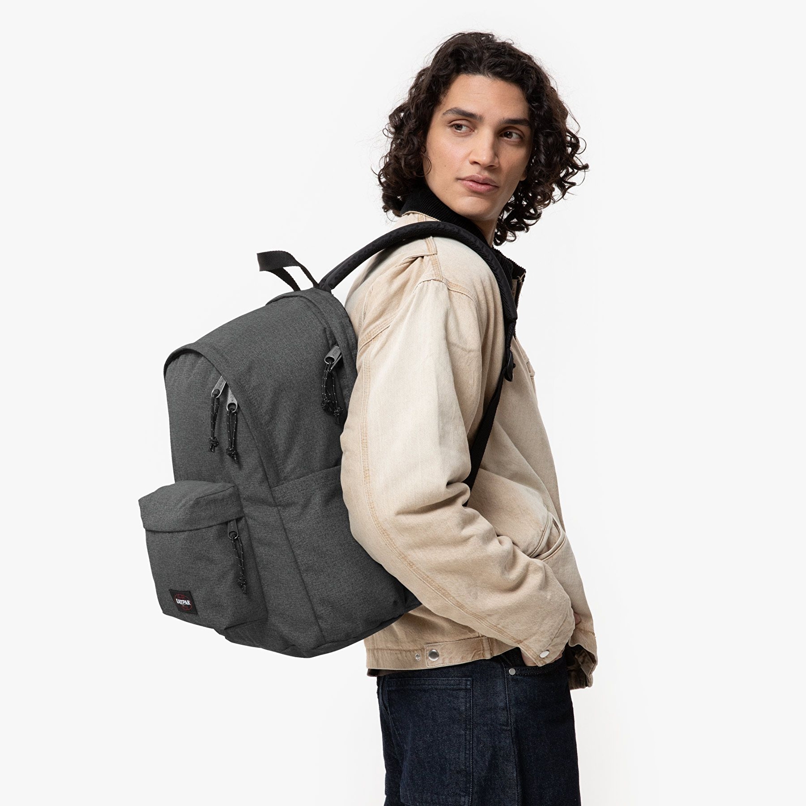 Eastpak DAY OFFICE BLACK DENIM SIRT ÇANTASI