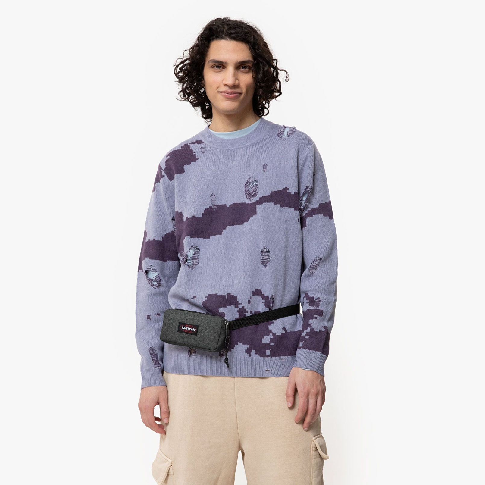 Eastpak BELT PAK'R BLACK DENIM BEL ÇANTASI