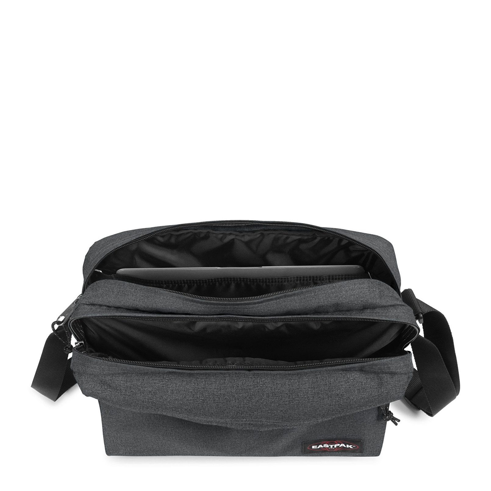 Eastpak CROSSER BLACK DENIM OMUZ ÇANTASI