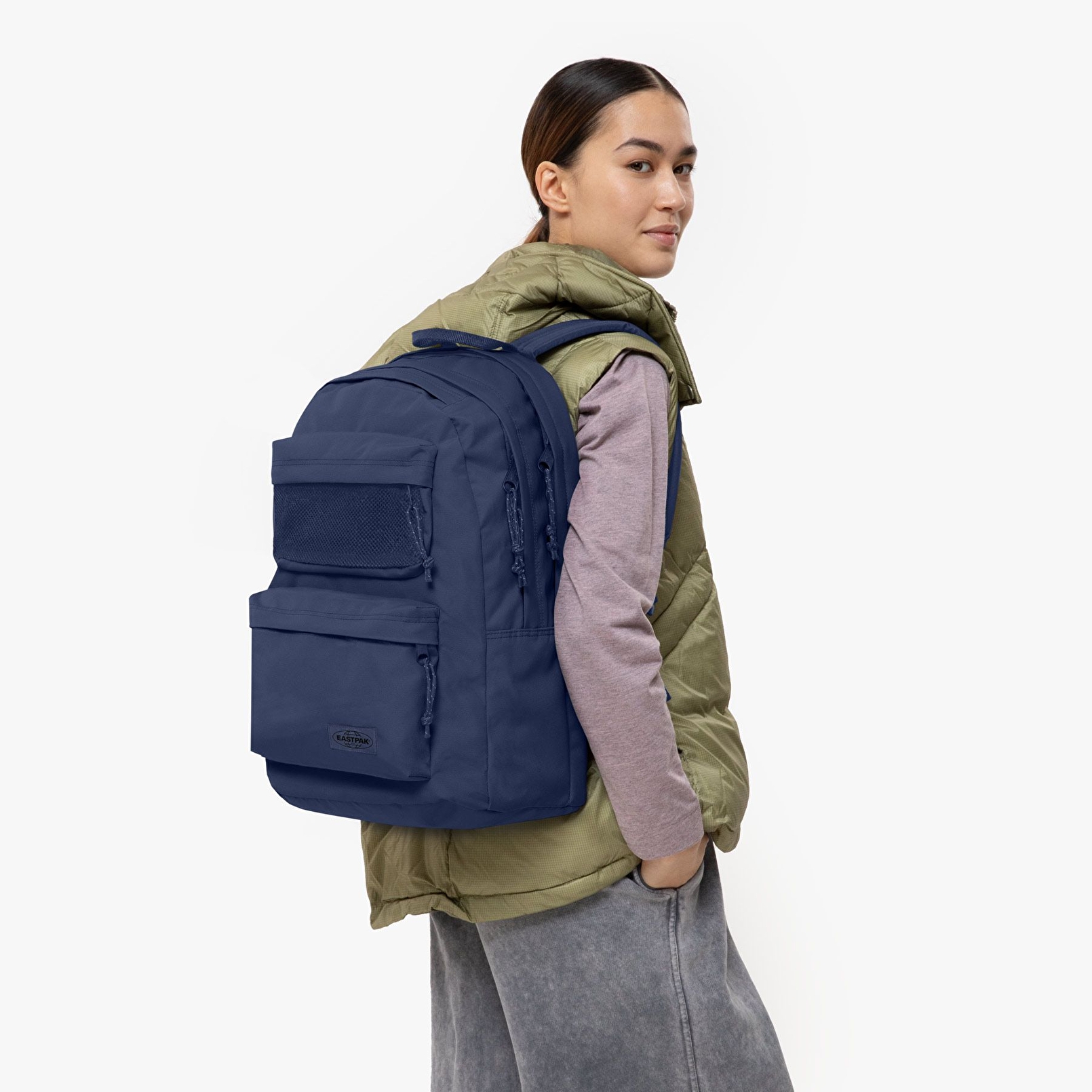 Eastpak DOUBLE OFFICE BOAT NAVY SIRT ÇANTASI