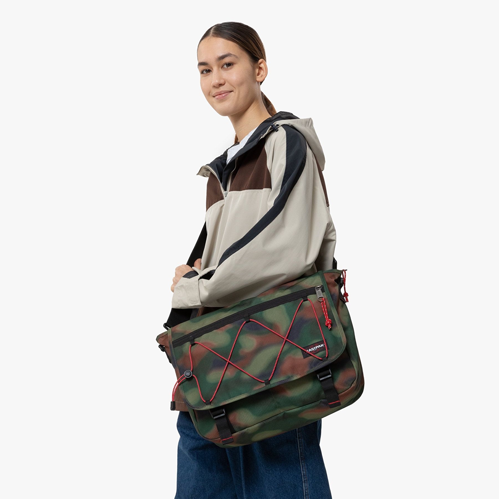 Eastpak DELEGATE + OUTSITE CAMO OMUZ ÇANTASI