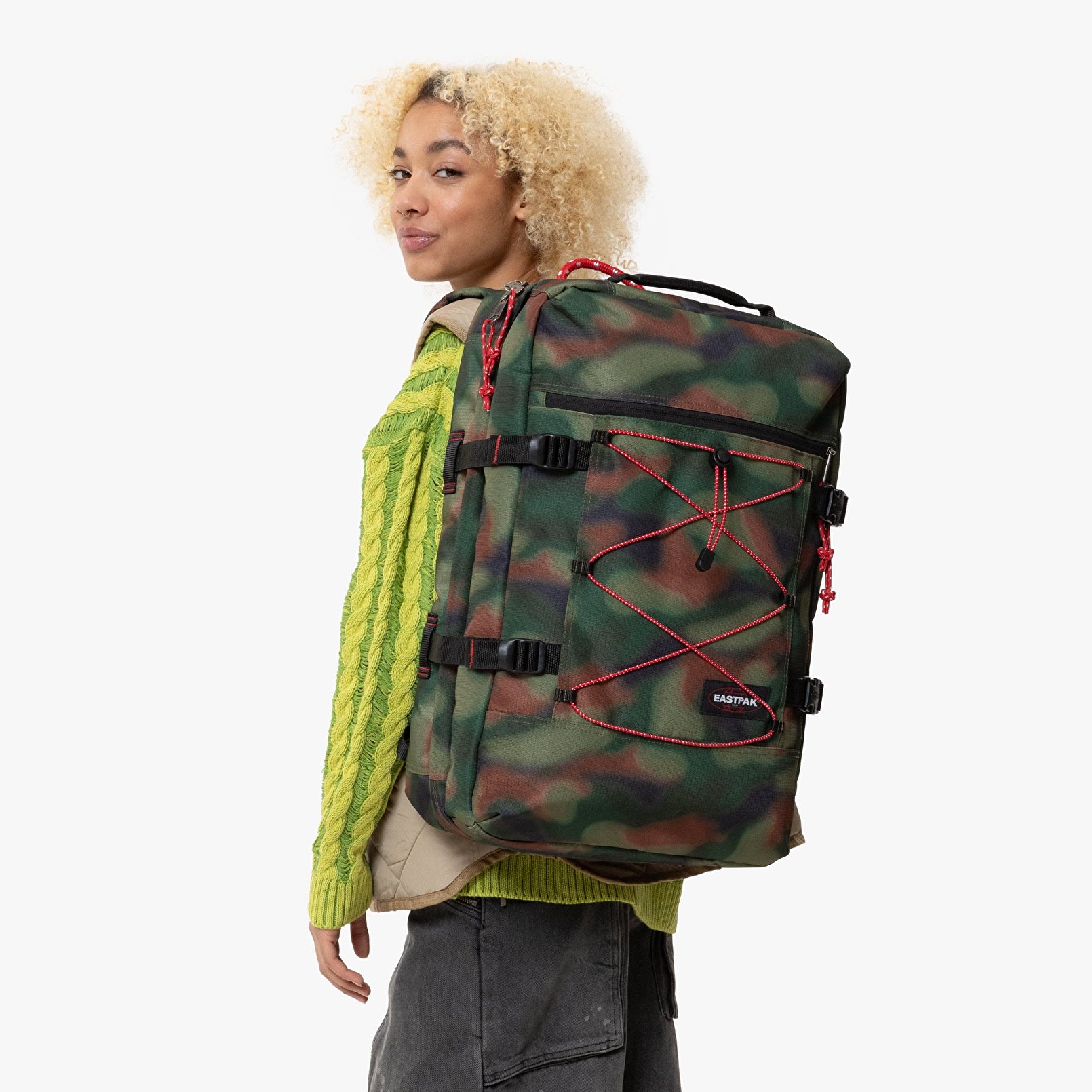 Eastpak TRAVELPACK OUTSITE CAMO SEYAHAT ÇANTASI