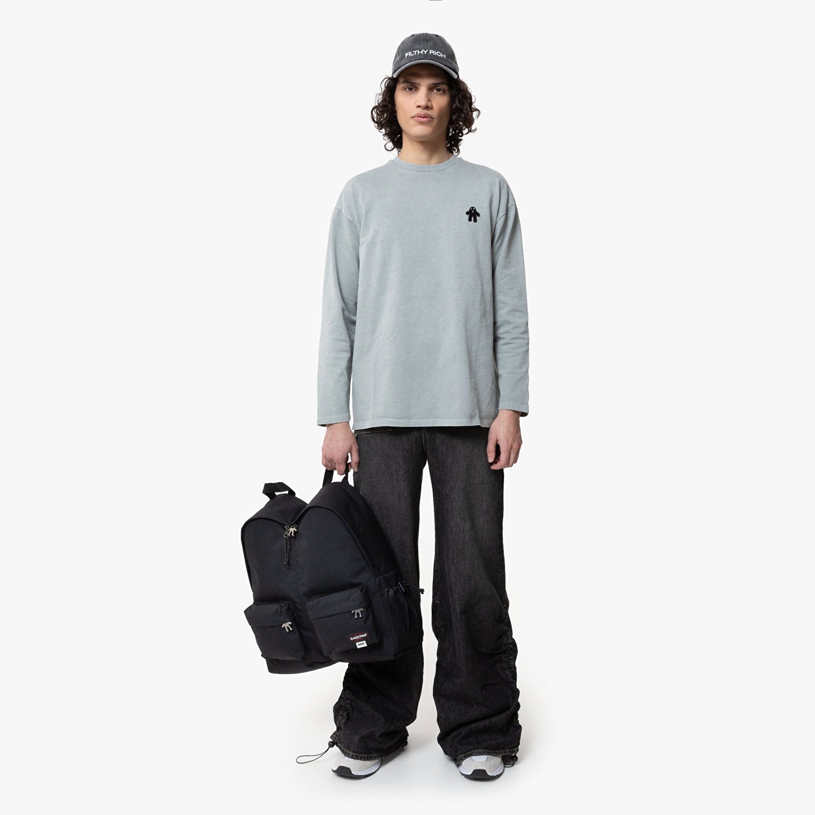 Eastpak AVAVAV X EASTPAK AV DOUBLE PAK'R AVAVAV BLACK SIRT ÇANTASI