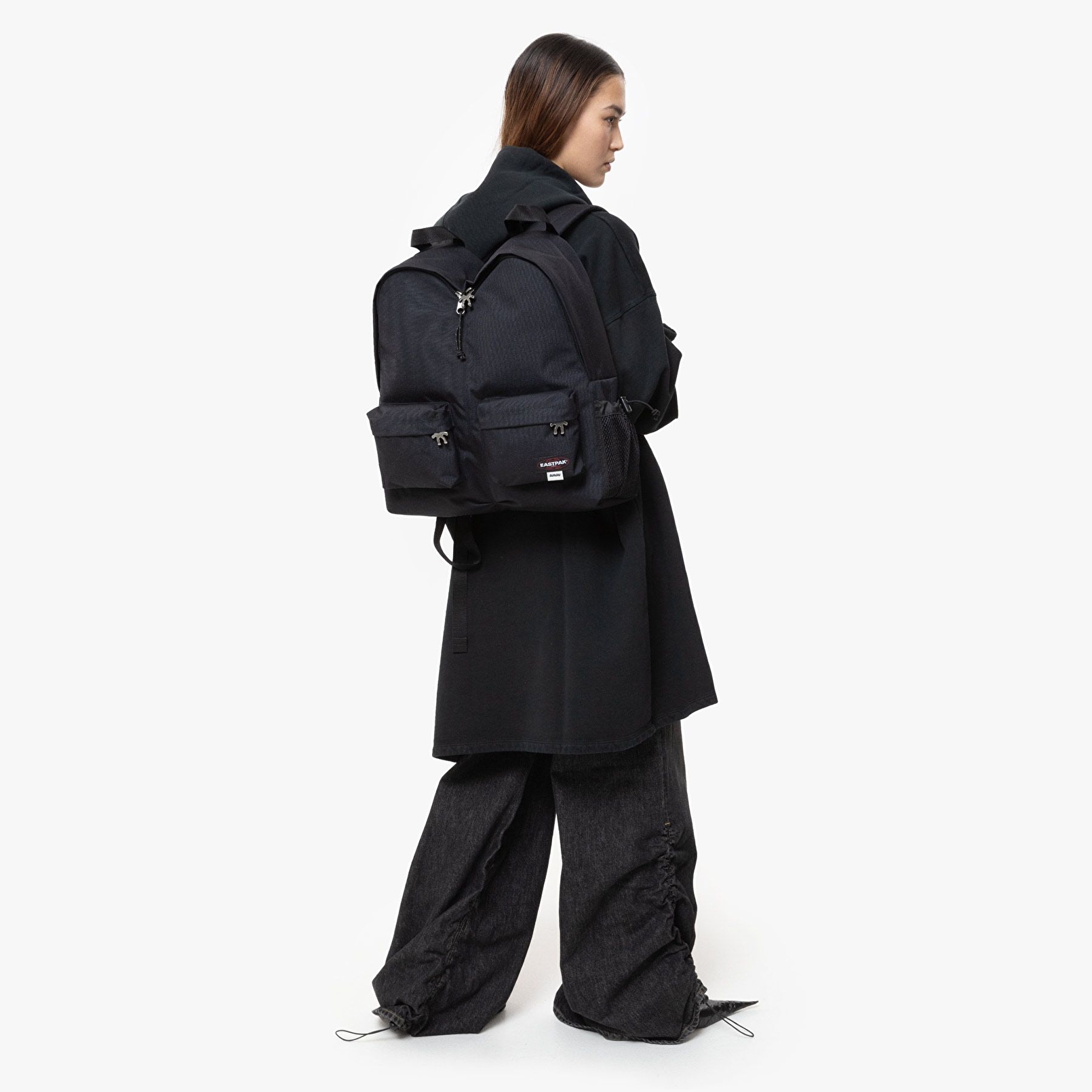 Eastpak AVAVAV X EASTPAK AV DOUBLE PAK'R AVAVAV BLACK SIRT ÇANTASI
