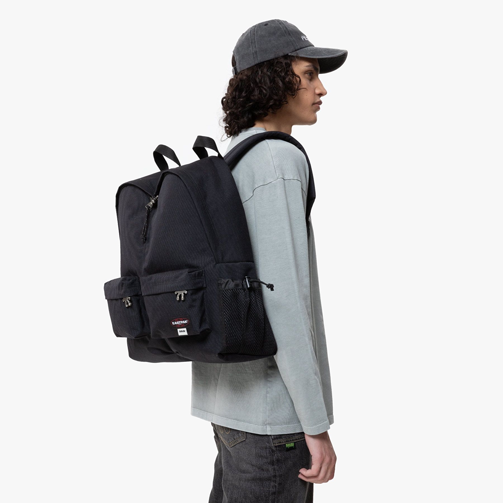 Eastpak AVAVAV X EASTPAK AV DOUBLE PAK'R AVAVAV BLACK SIRT ÇANTASI
