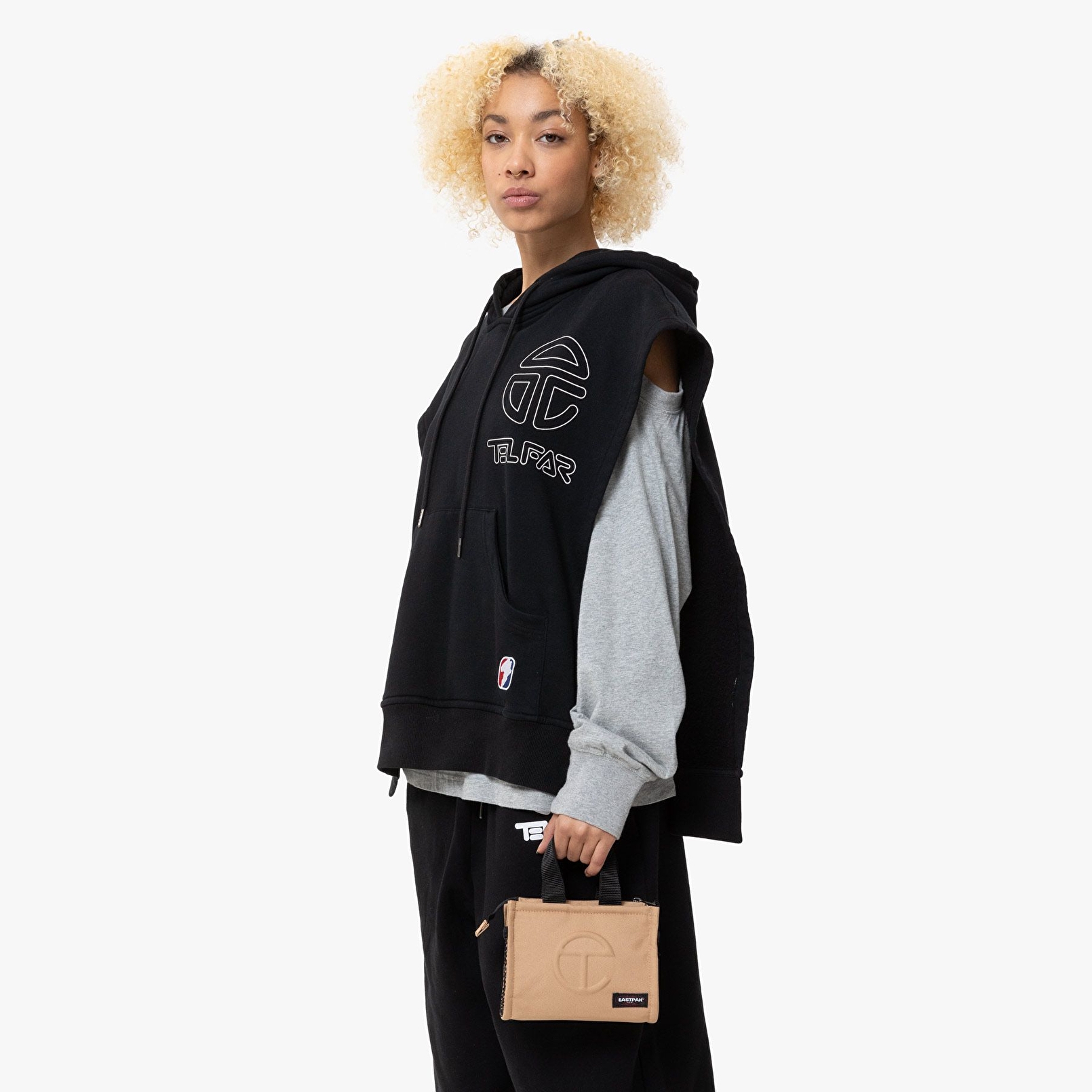 Eastpak TELFAR X EASTPAK TELFAR SHOPPER S TELFAR KHAKI OMUZ ÇANTASI
