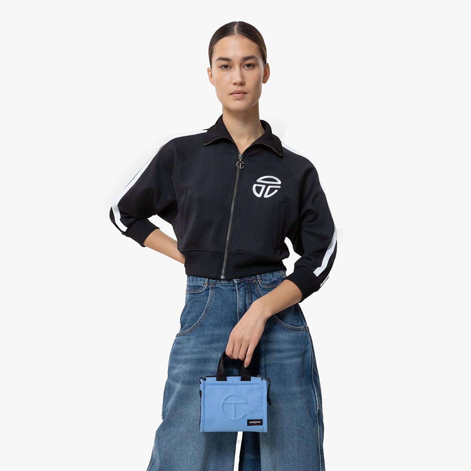 Eastpak TELFAR X EASTPAK TELFAR SHOPPER S TELFAR CERULEAN OMUZ ÇANTASI