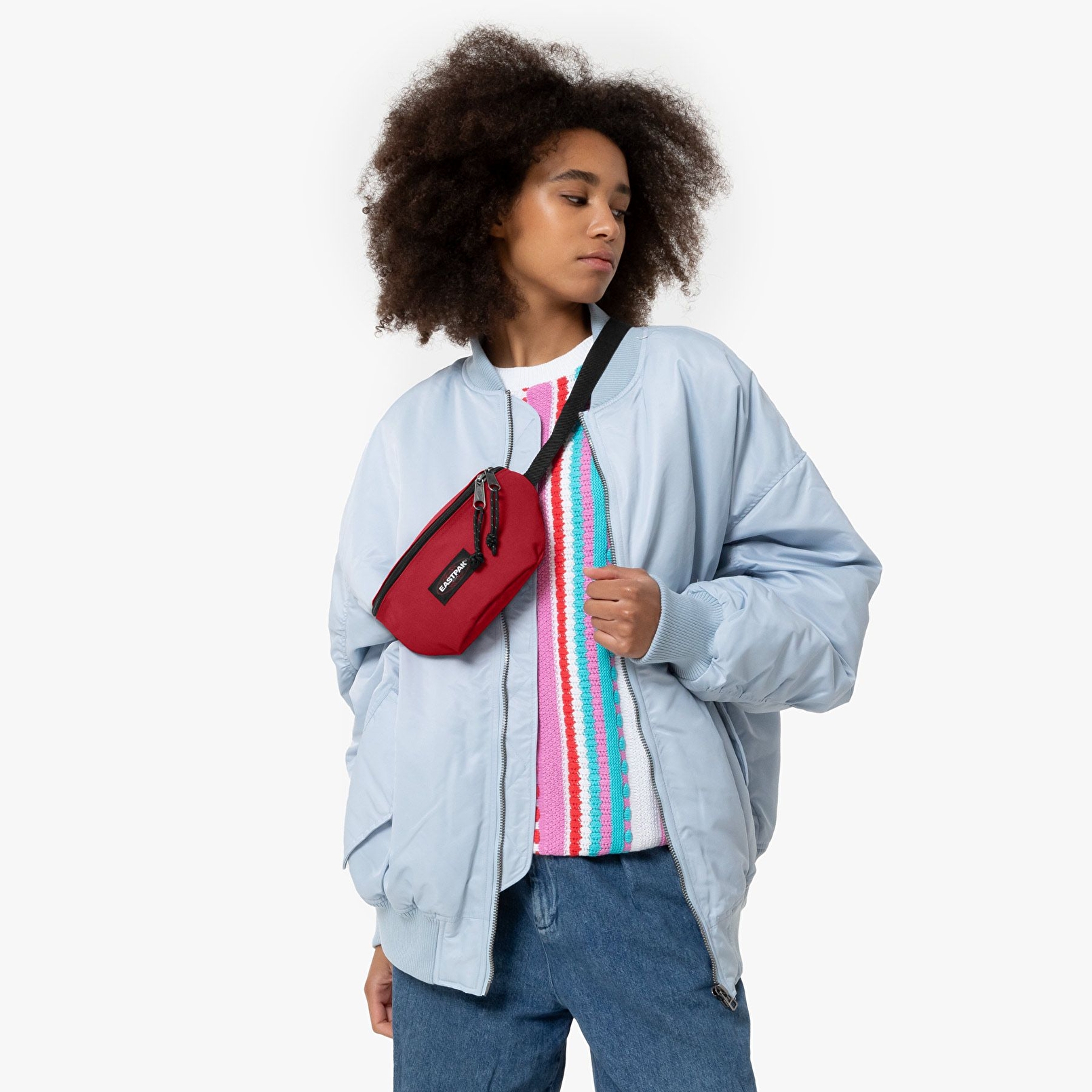 Eastpak SPRINGER BEET BURGUNDY BEL ÇANTASI