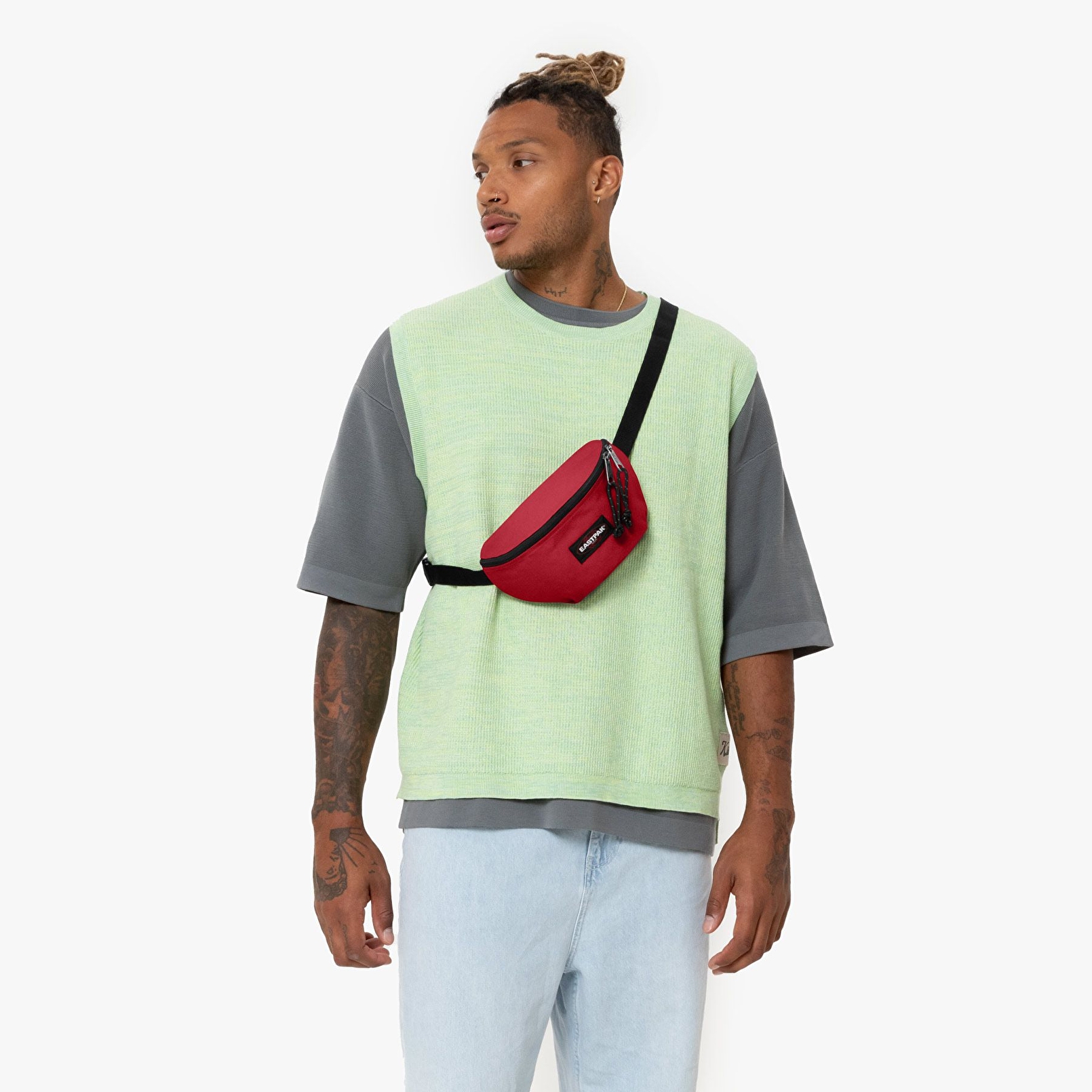 Eastpak SPRINGER BEET BURGUNDY BEL ÇANTASI