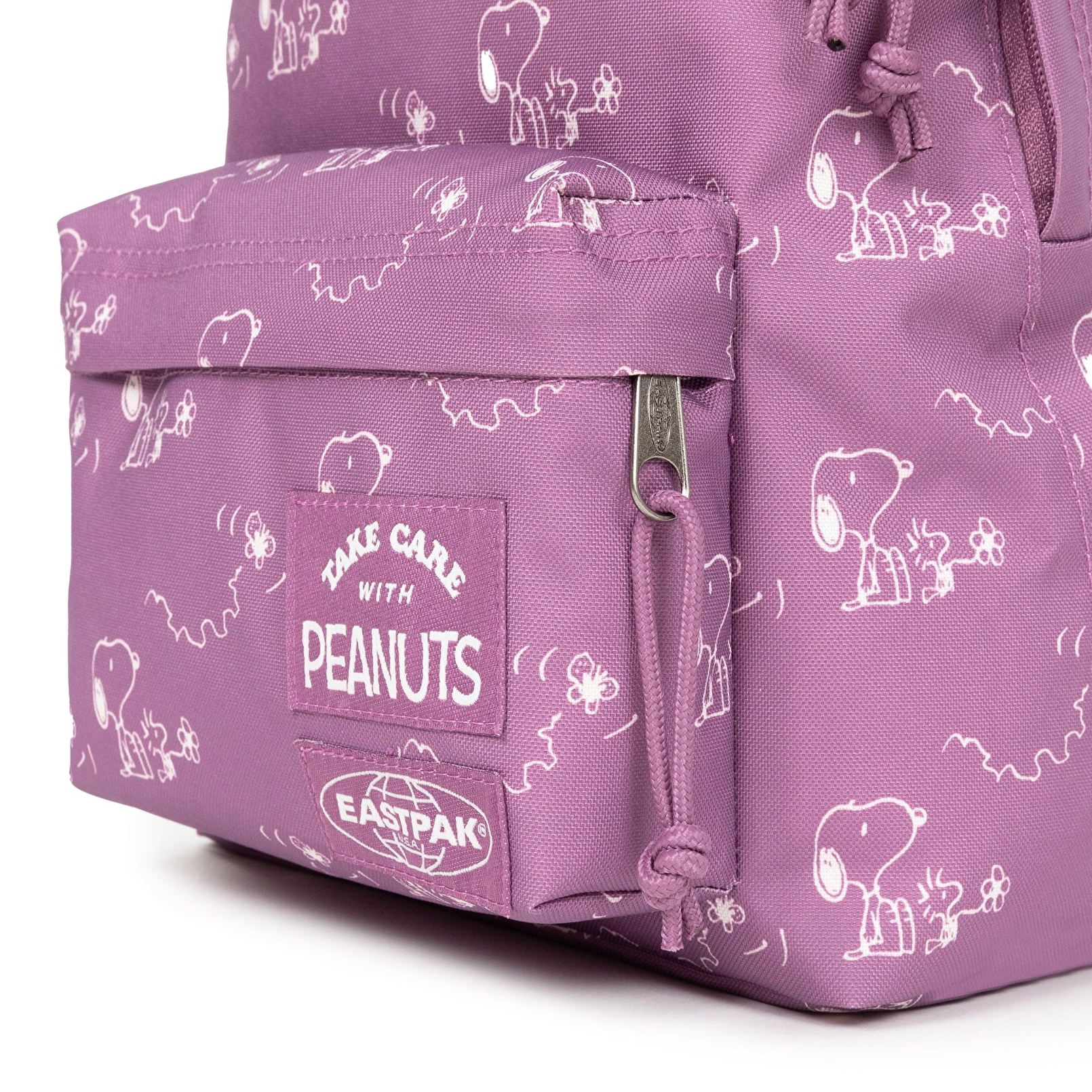 Eastpak PEANUTS X EASTPAK ORBIT PEANUTS PINK SIRT ÇANTASI