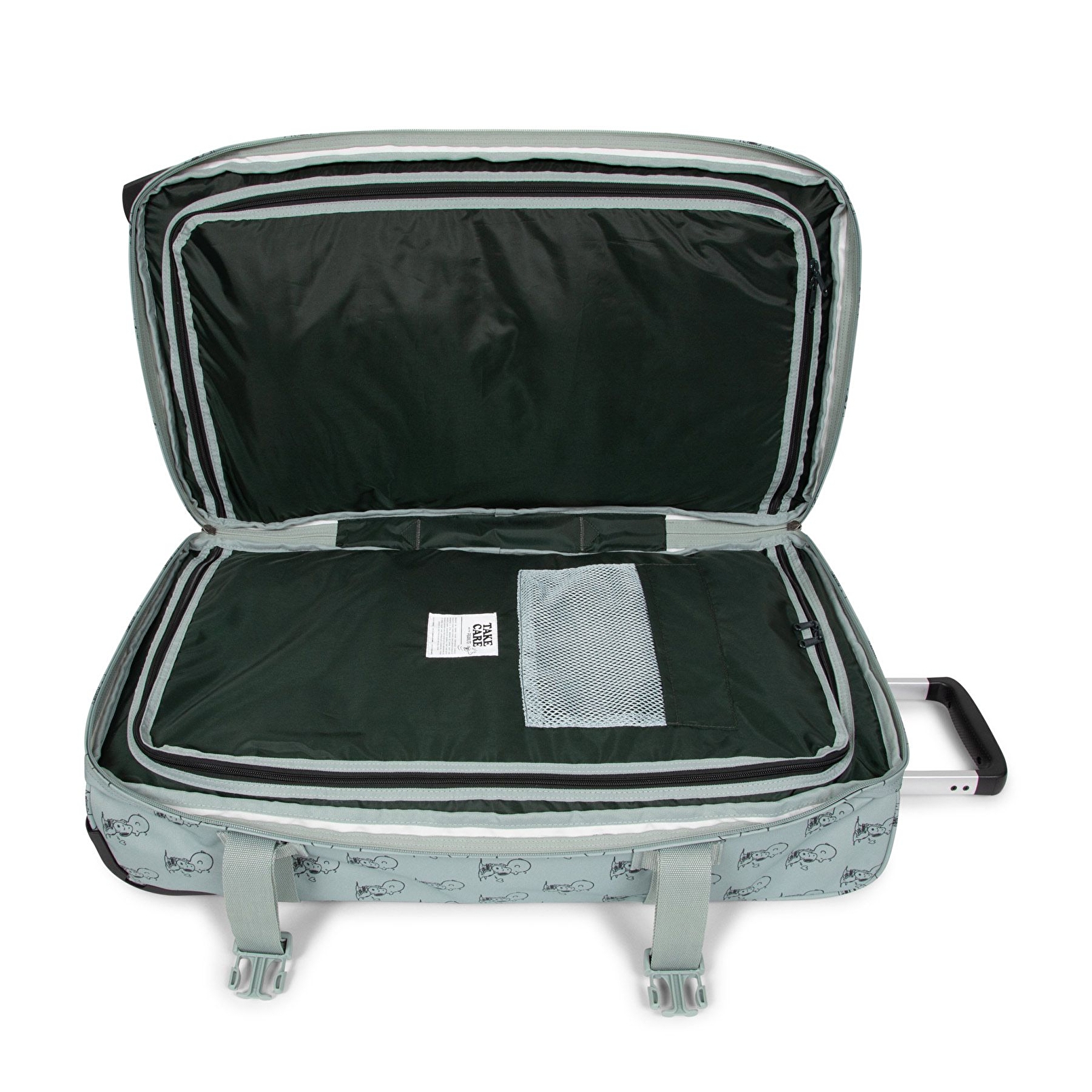 Eastpak PEANUTS X EASTPAK TRANSIT'R M PEANUTS MINT TEKERLEKLİ VALİZ