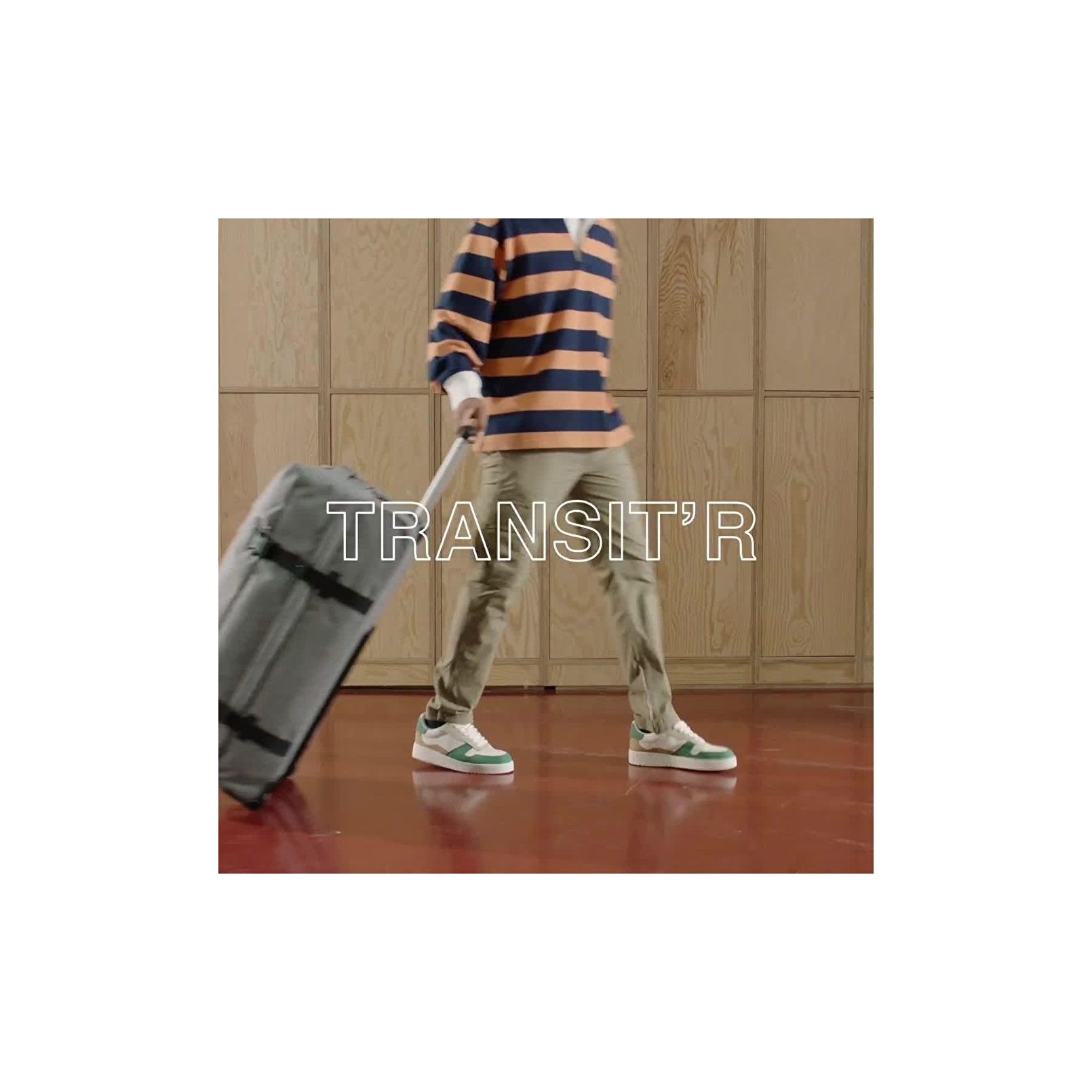 Eastpak PEANUTS X EASTPAK TRANSIT'R L PEANUTS MINT TEKERLEKLİ VALİZ