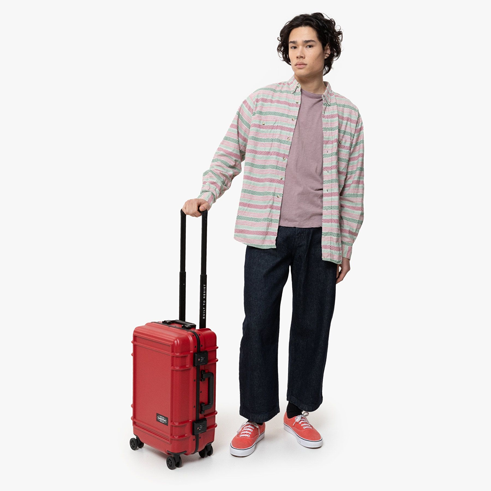 Eastpak RESIST'R CASE S FIRE RED TEKERLEKLİ VALİZ