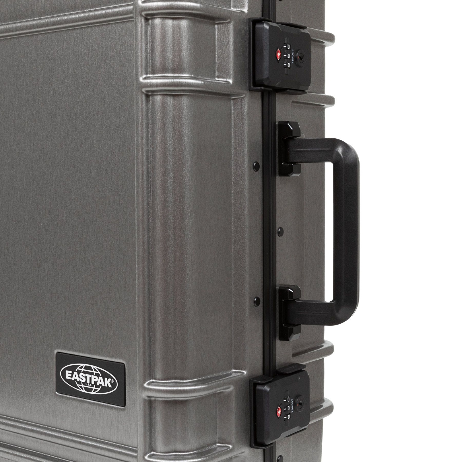 Eastpak RESIST'R CASE S BRUSHED METAL TEKERLEKLİ VALİZ