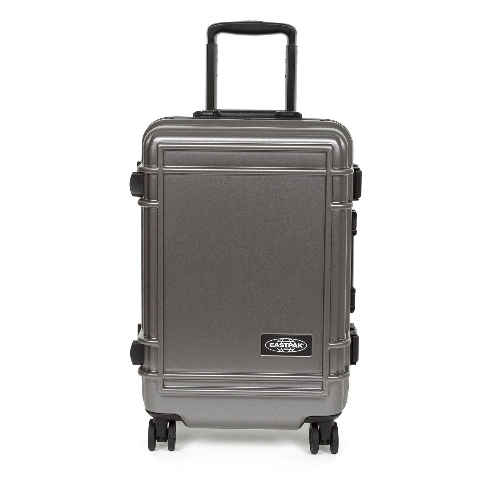 Eastpak RESIST'R CASE S BRUSHED METAL TEKERLEKLİ VALİZ