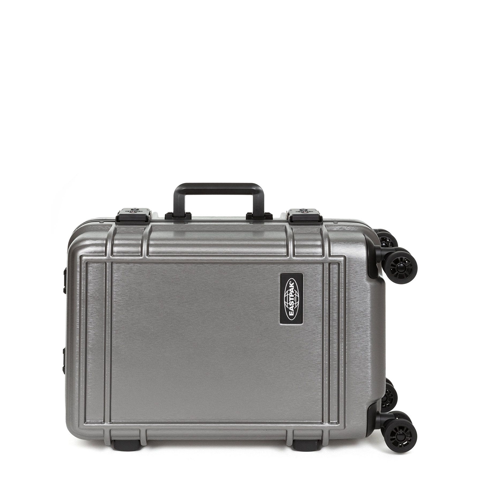 Eastpak RESIST'R CASE S BRUSHED METAL TEKERLEKLİ VALİZ
