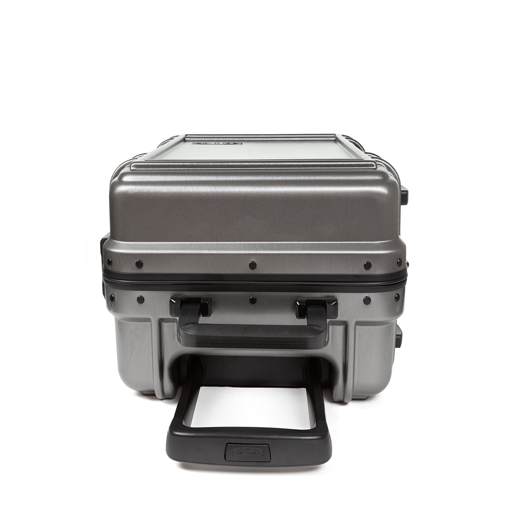 Eastpak RESIST'R CASE S BRUSHED METAL TEKERLEKLİ VALİZ