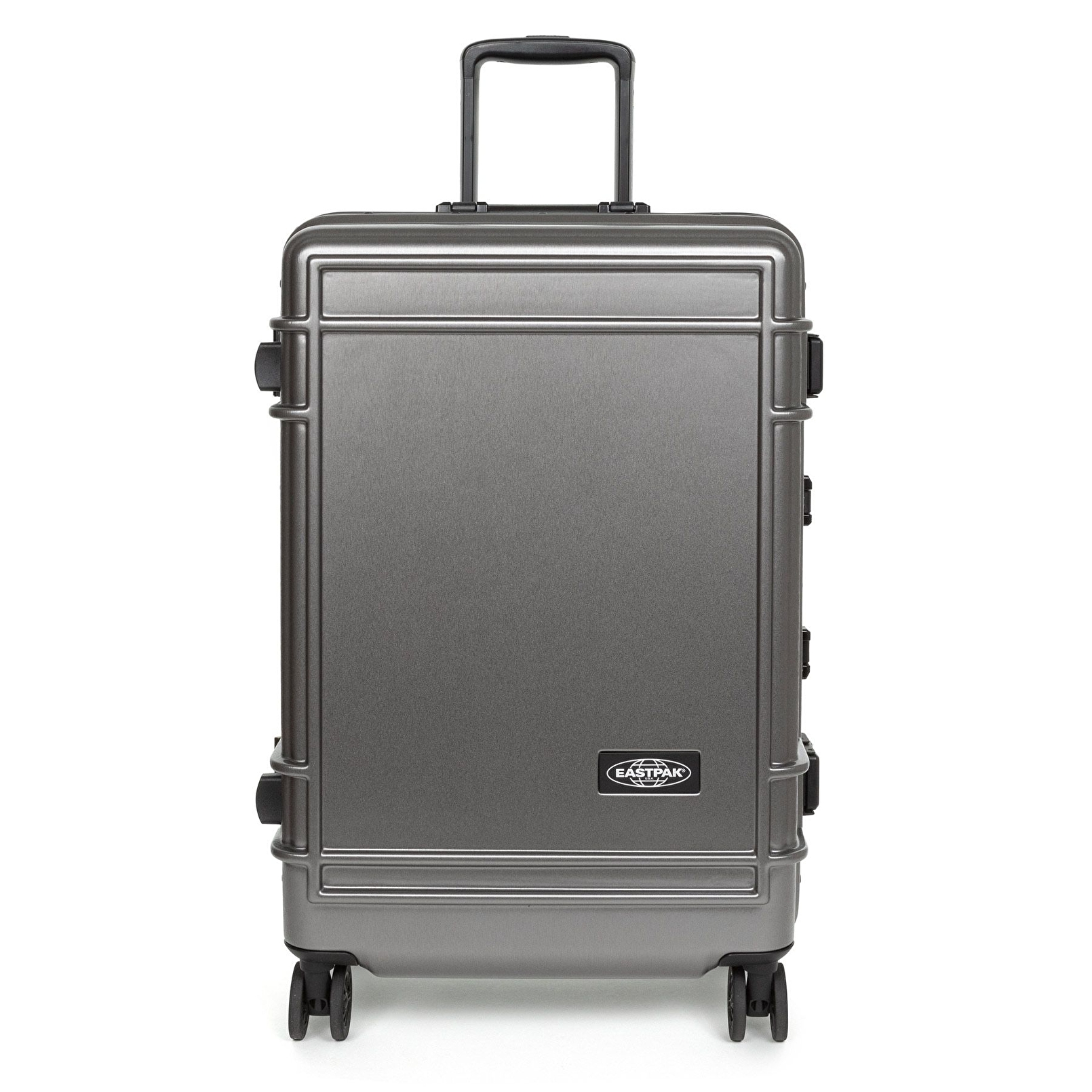 Eastpak RESIST'R CASE L BRUSHED METAL TEKERLEKLİ VALİZ