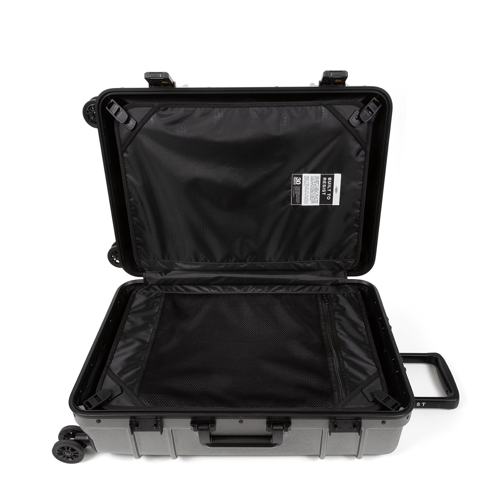 Eastpak RESIST'R CASE L BRUSHED METAL TEKERLEKLİ VALİZ