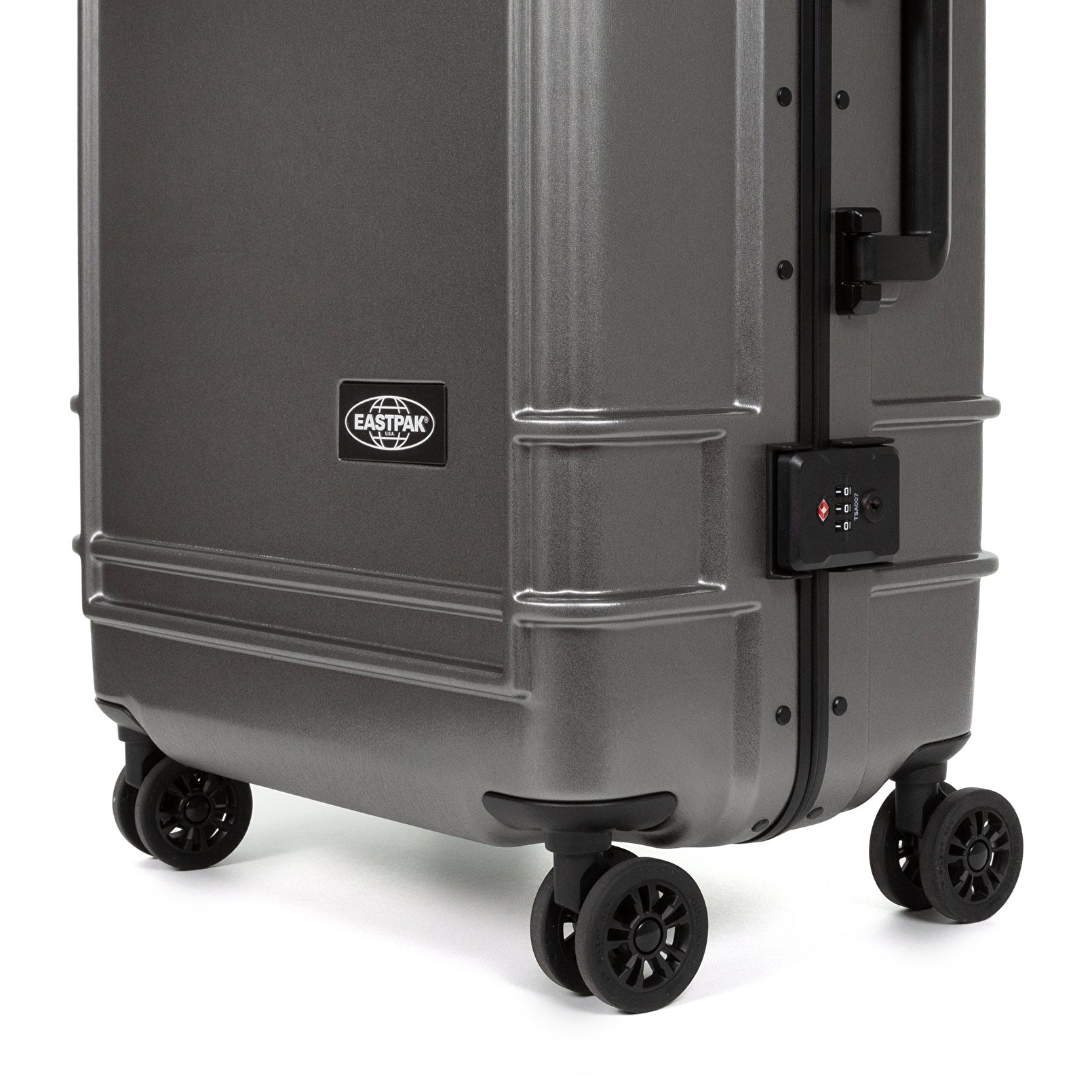 Eastpak RESIST'R CASE L BRUSHED METAL TEKERLEKLİ VALİZ