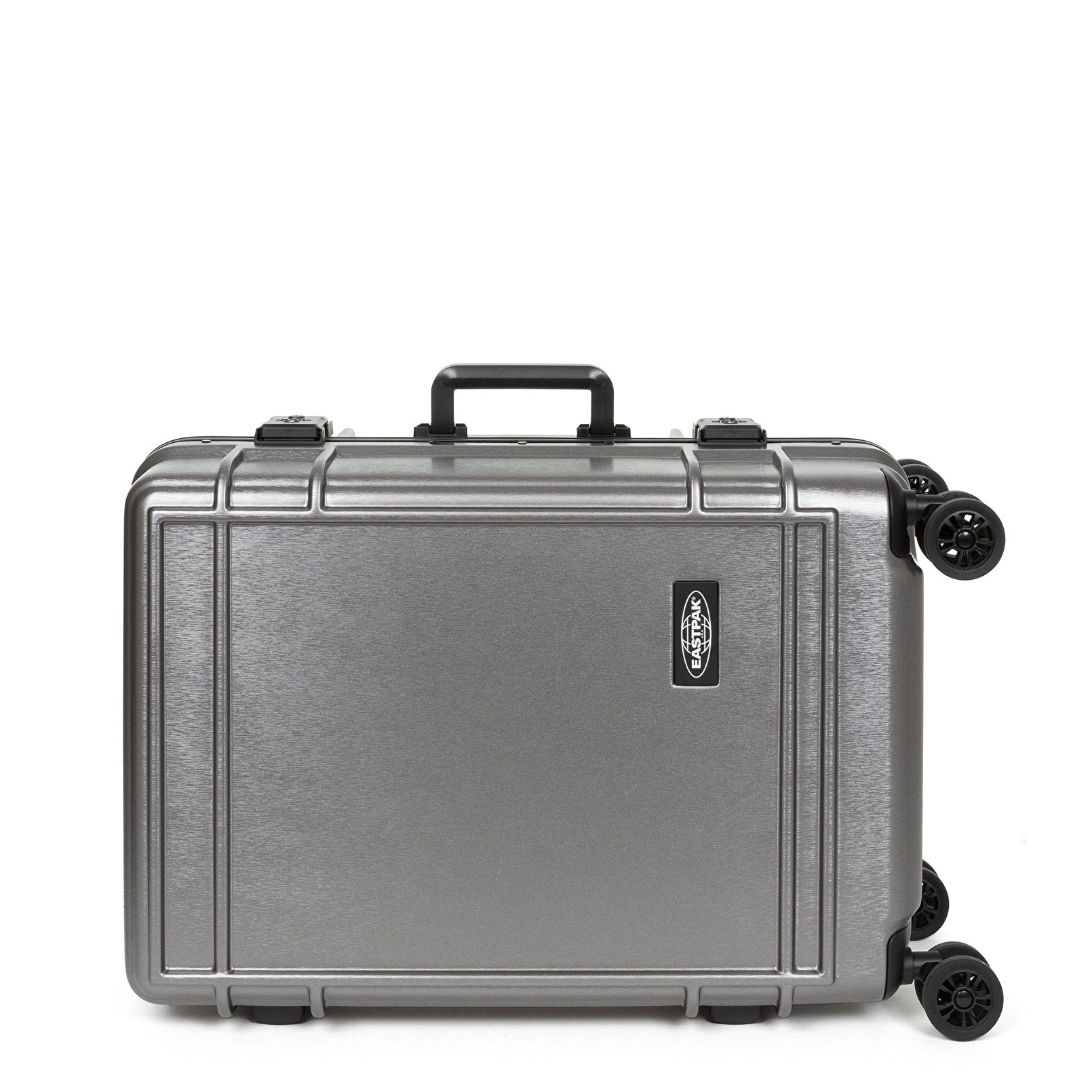 Eastpak RESIST'R CASE L BRUSHED METAL TEKERLEKLİ VALİZ
