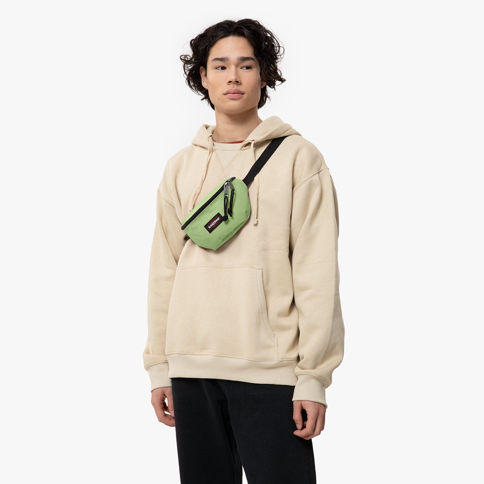 Eastpak SPRINGER LIME GREEN BEL ÇANTASI