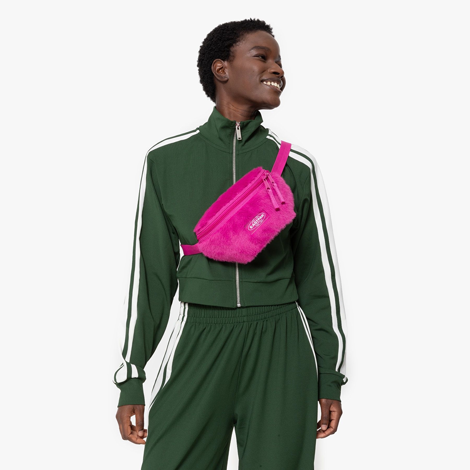 Eastpak SPRINGER FUZZY FUCHSIA BEL ÇANTASI