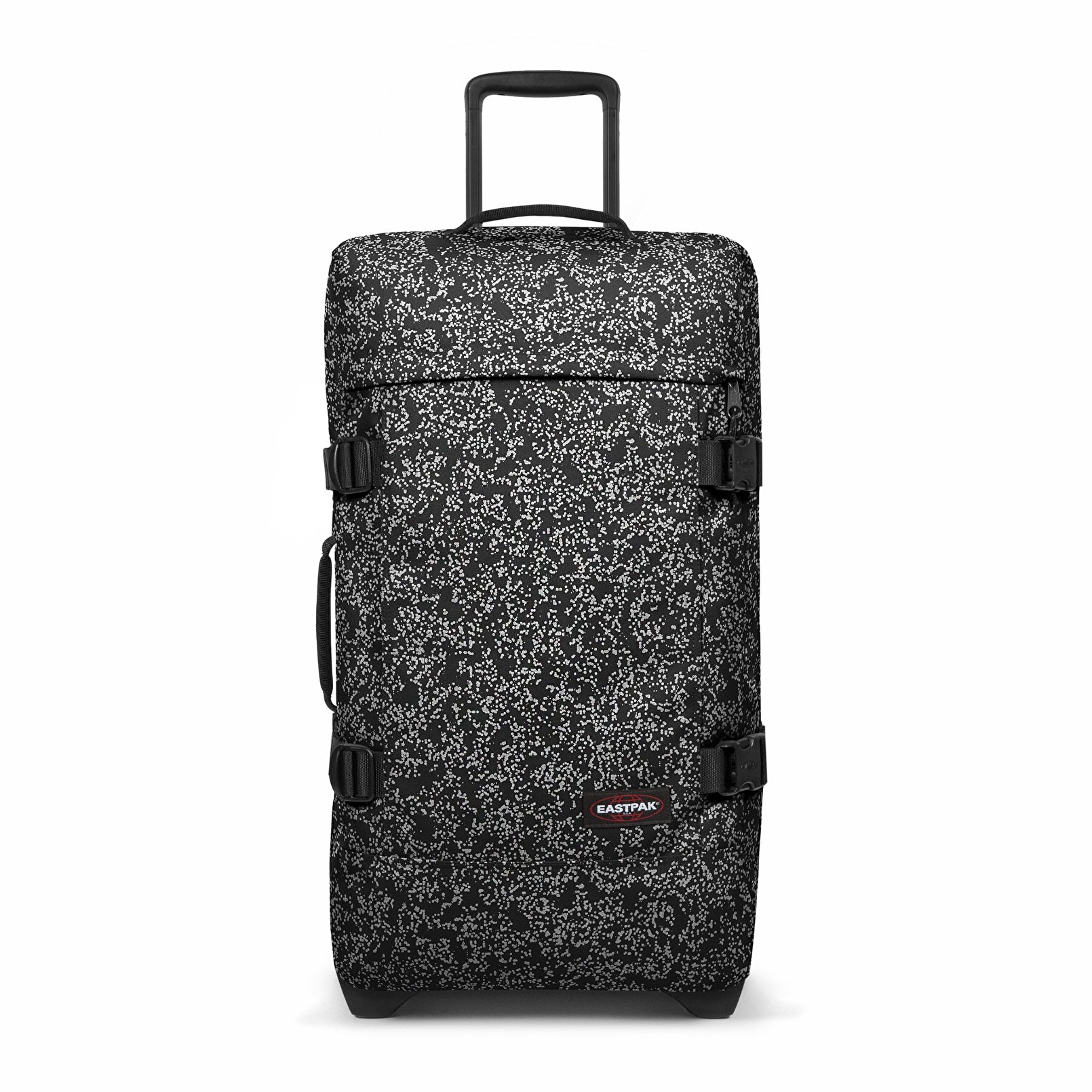 Eastpak TRANVERZ M GLITSPLASHBLACK TEKERLEKLİ VALİZ
