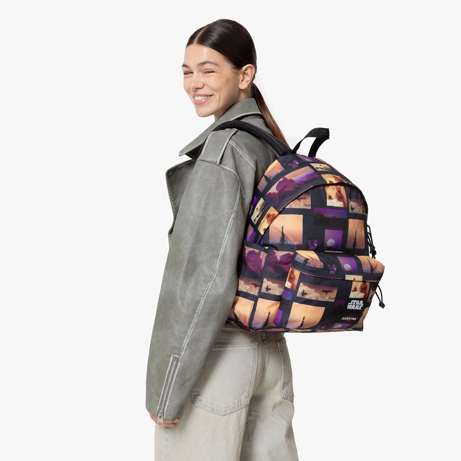 Eastpak STAR WARS X EASTPAK DAY PAK'R SWLANDSCAPEGREY SIRT ÇANTASI