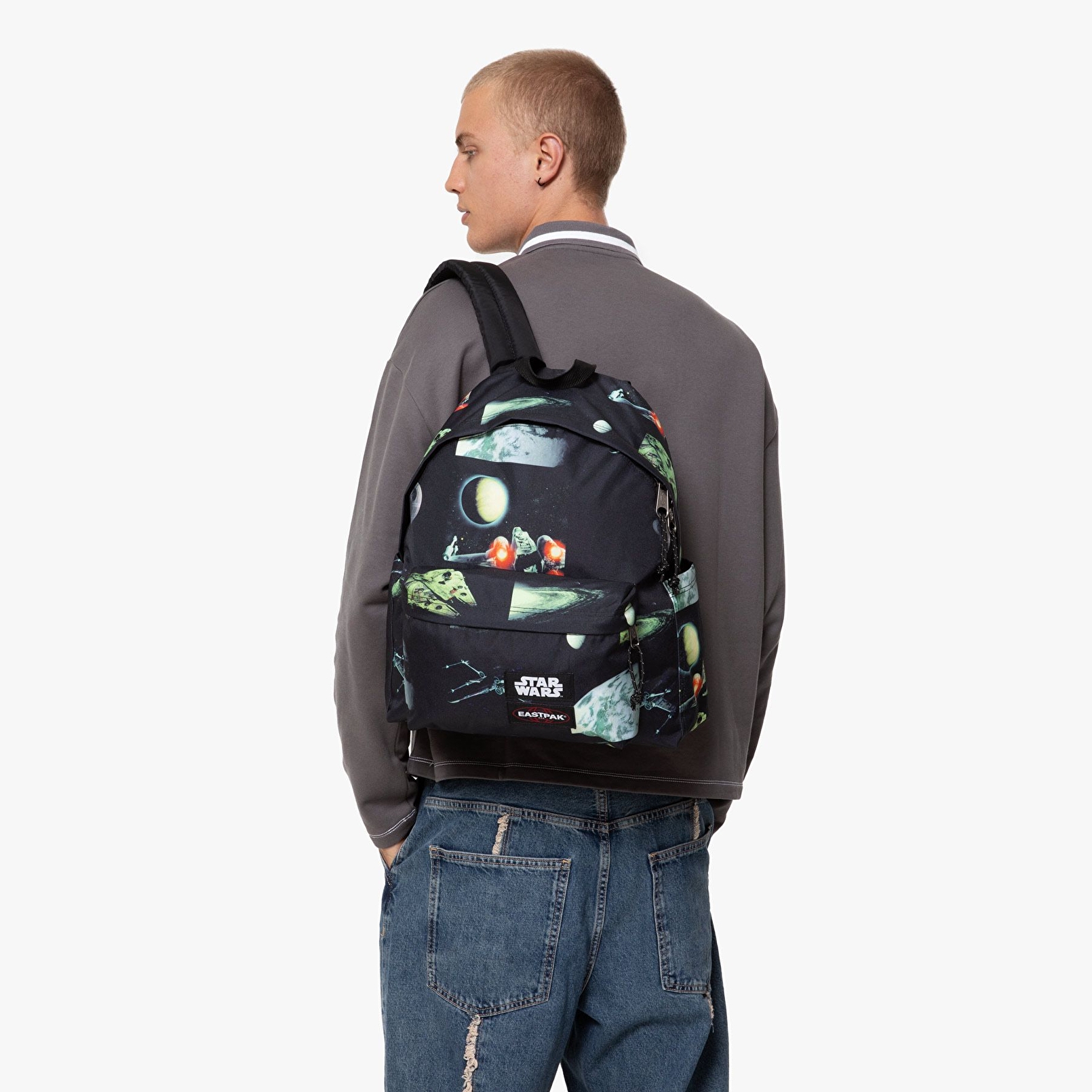 Eastpak STAR WARS X EASTPAK DAY PAK'R SW GALAXY BLACK SIRT ÇANTASI