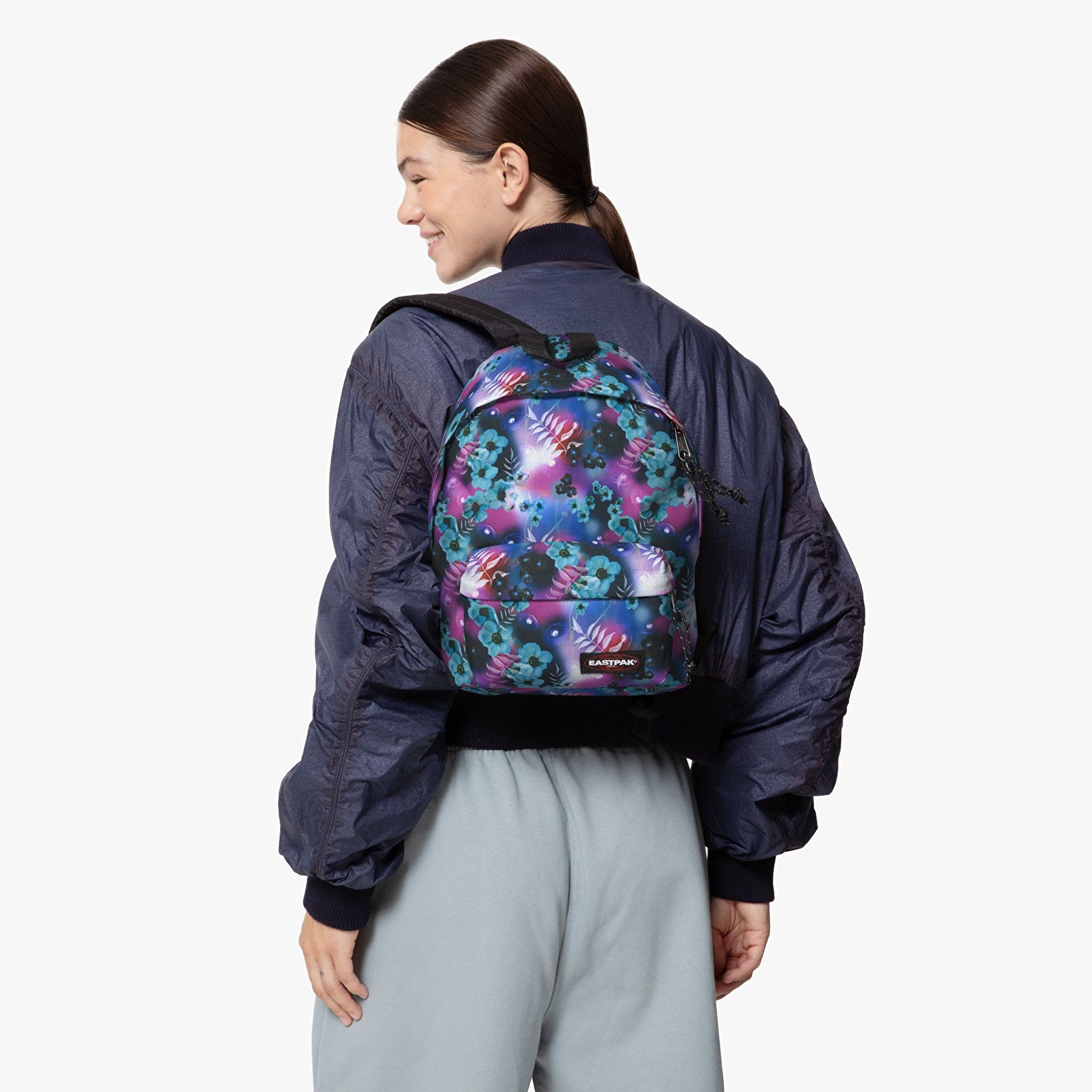 Eastpak ORBIT DREAMFLOWER DARK SIRT ÇANTASI