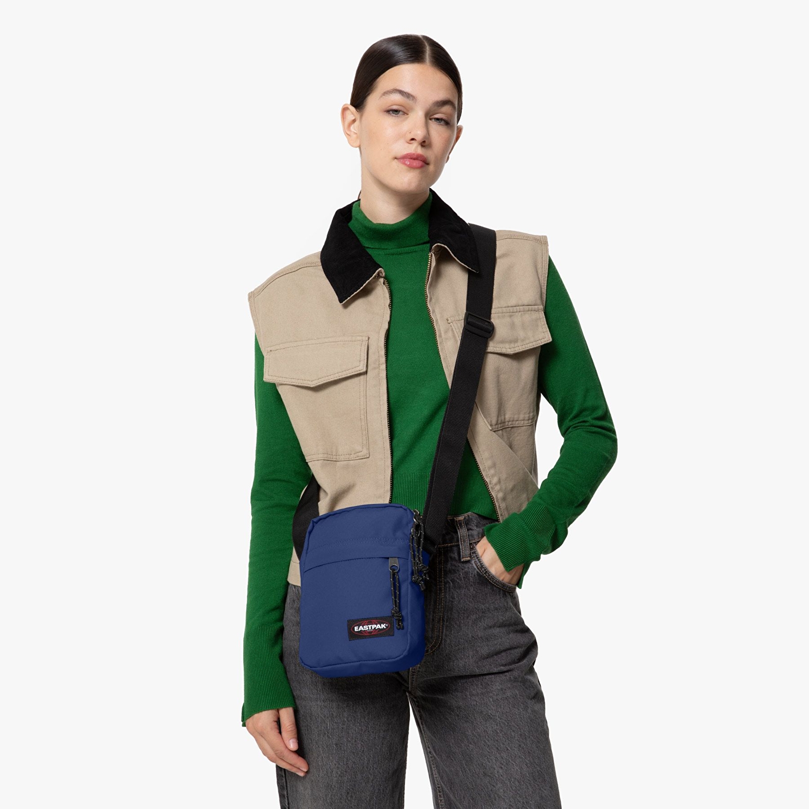 Eastpak THE ONE NIGHTSKY NAVY OMUZ ÇANTASI