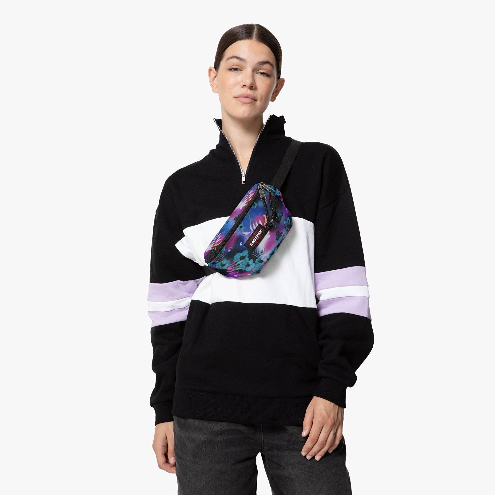 Eastpak SPRINGER DREAMFLOWER DARK BEL ÇANTASI