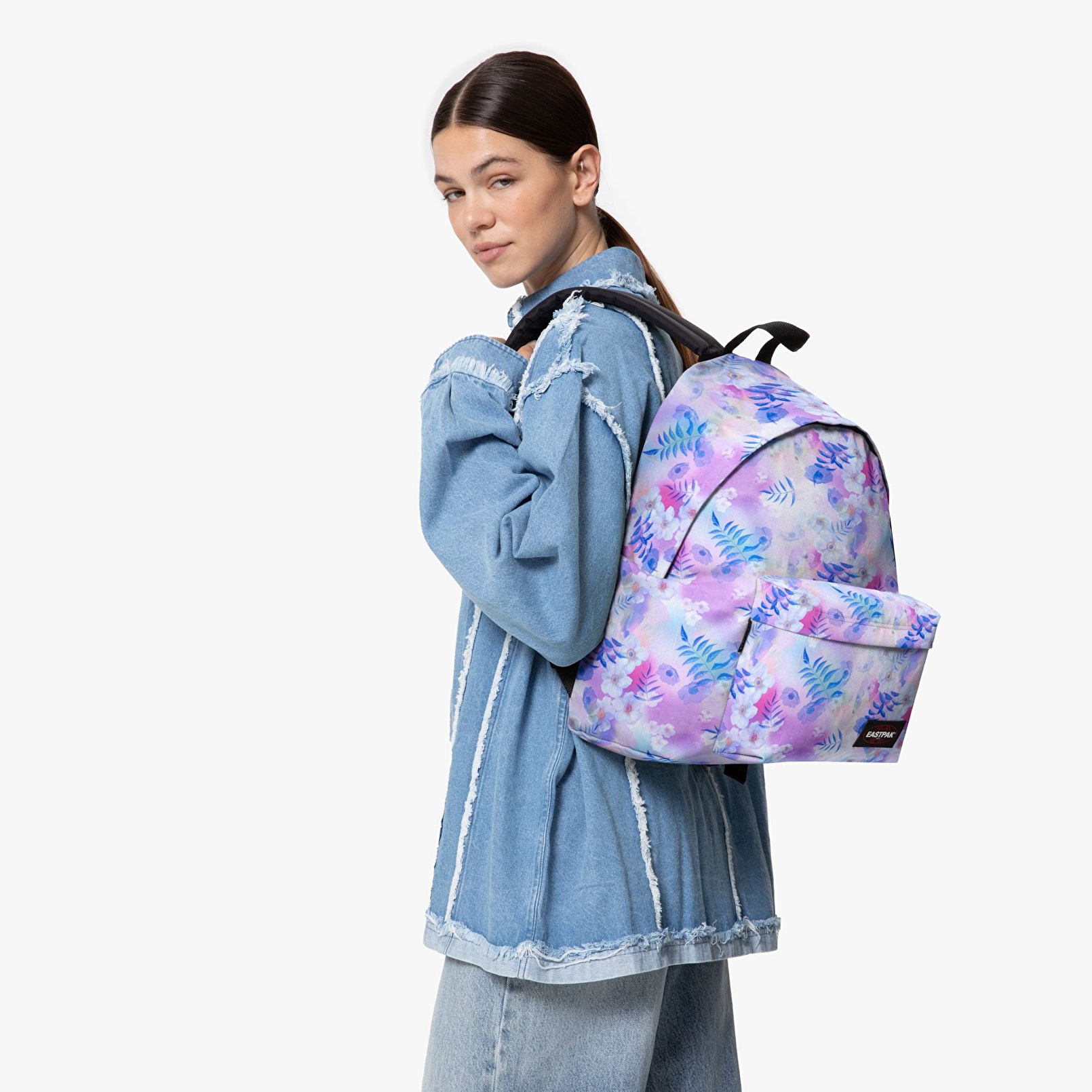 Eastpak PADDED PAK'R DREAMFLOWER PINK SIRT ÇANTASI