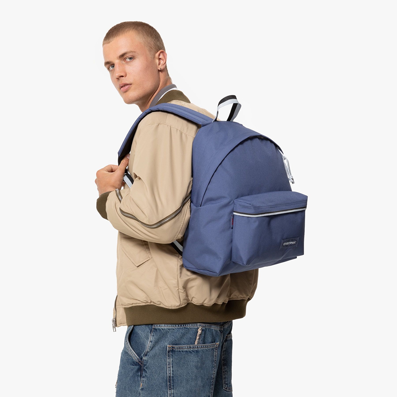Eastpak PADDED PAK'R KONTRAST PREP BLUE SIRT ÇANTASI
