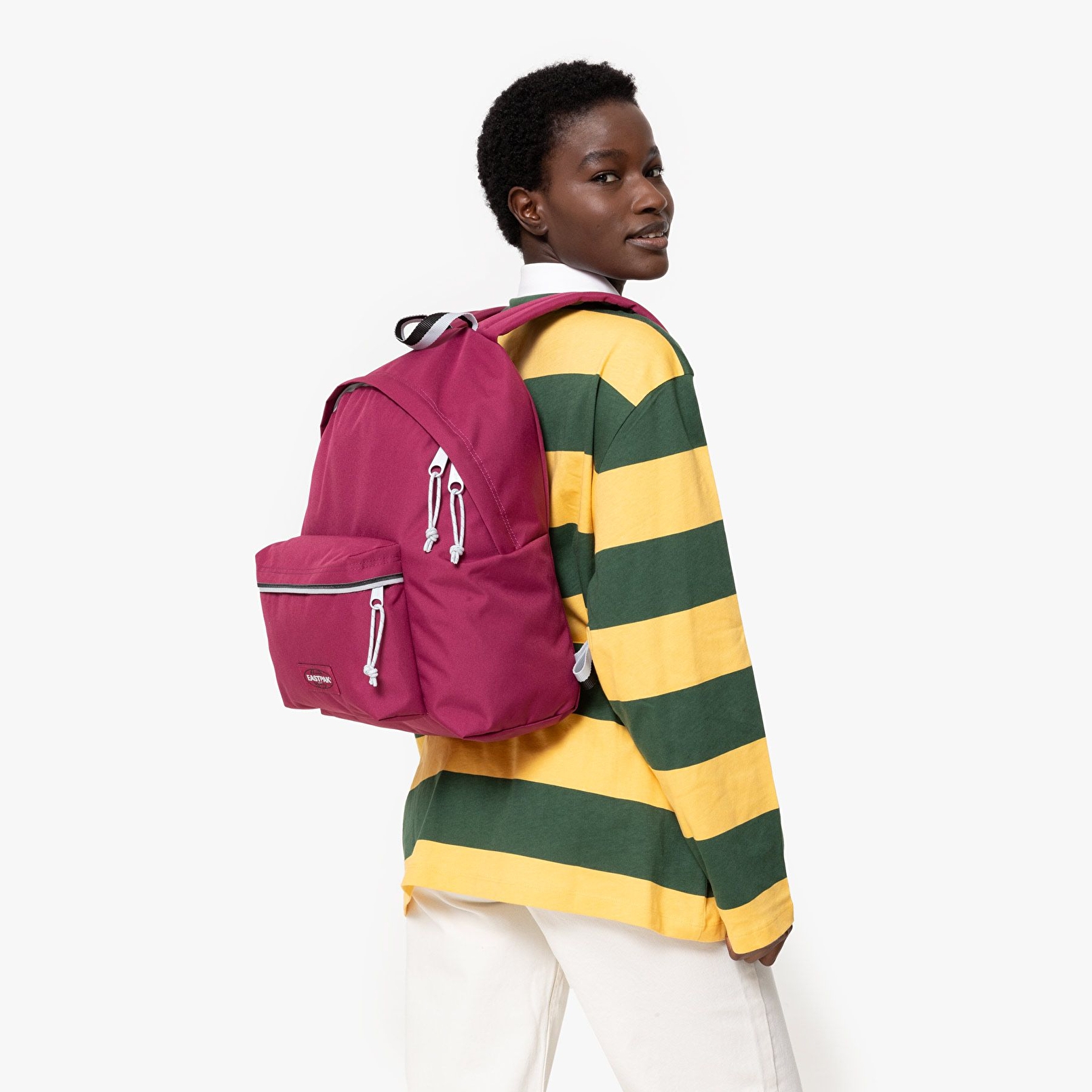 Eastpak PADDED PAK'R KONTRAST PREP BURGUNDY SIRT ÇANTASI
