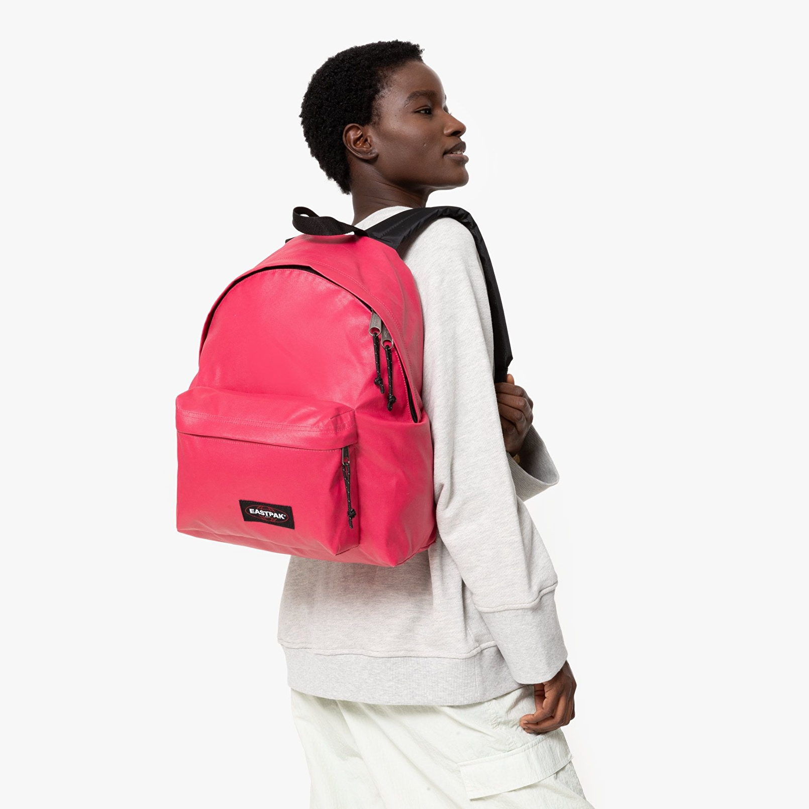 Eastpak PADDED PAK'R GLOSSY CARMINE SIRT ÇANTASI
