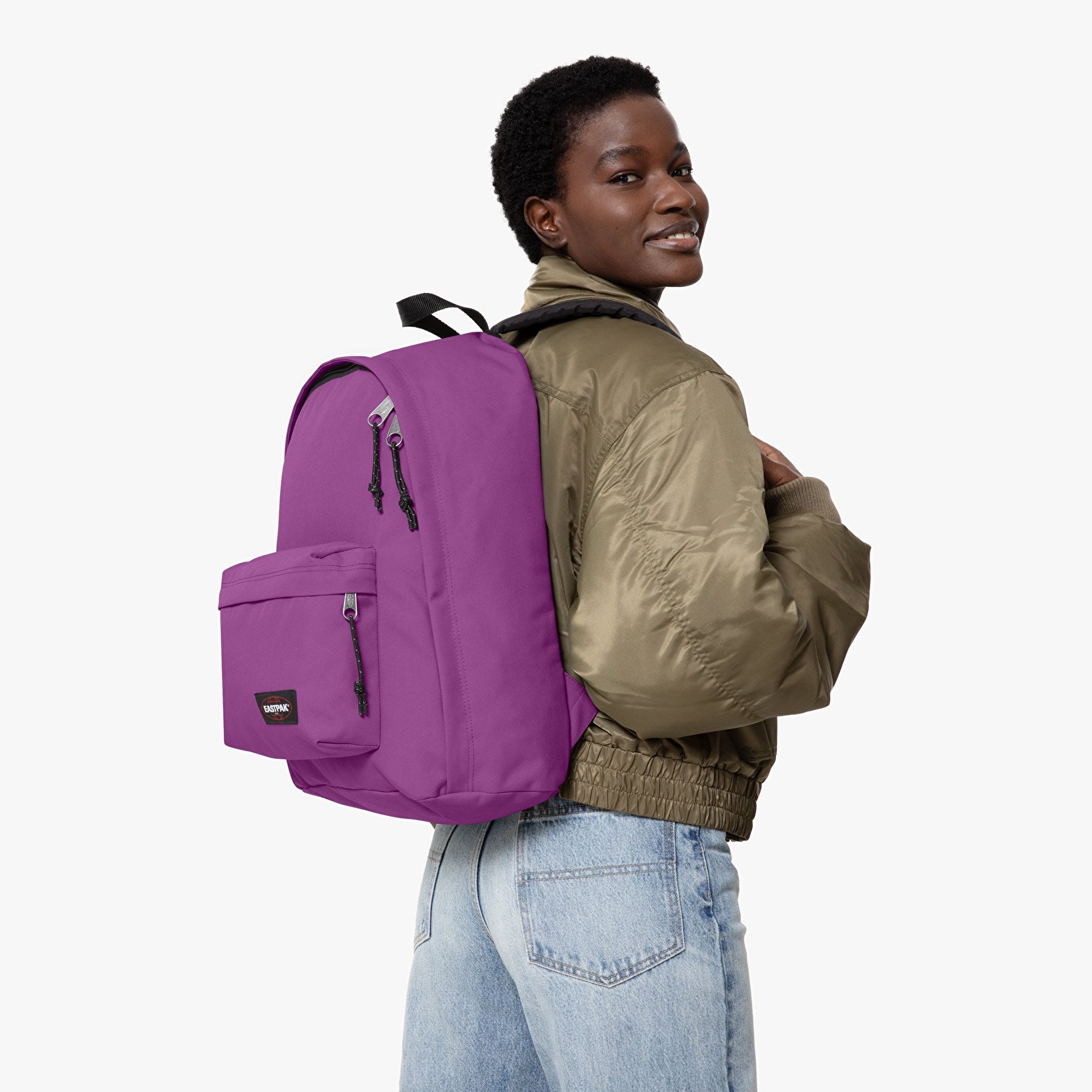 Eastpak OUT OF OFFICE FIG PURPLE SIRT ÇANTASI