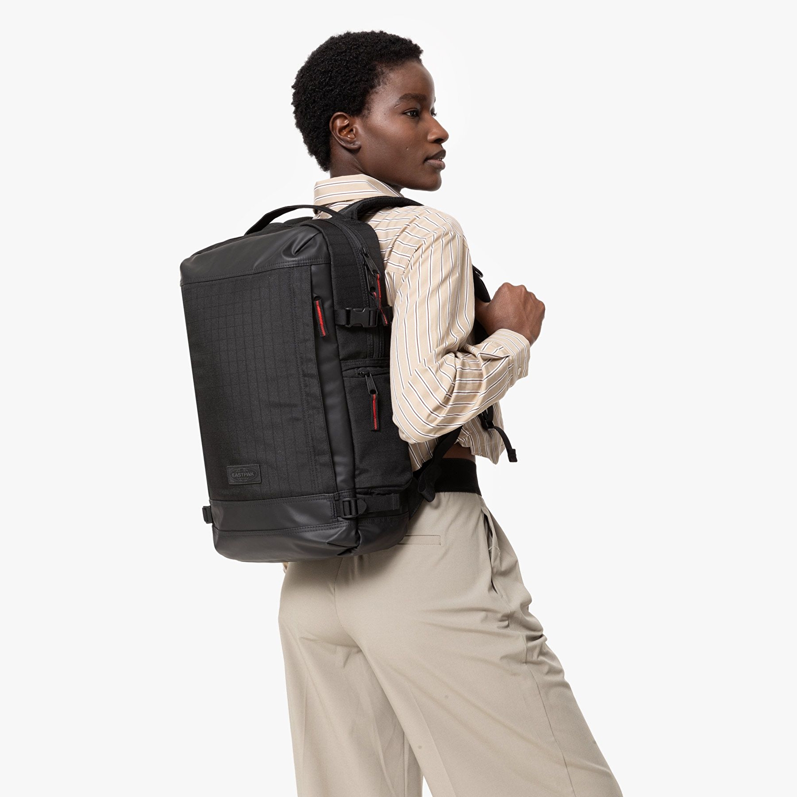 Eastpak TECUM M CNNCT RIP BLACK SIRT ÇANTASI