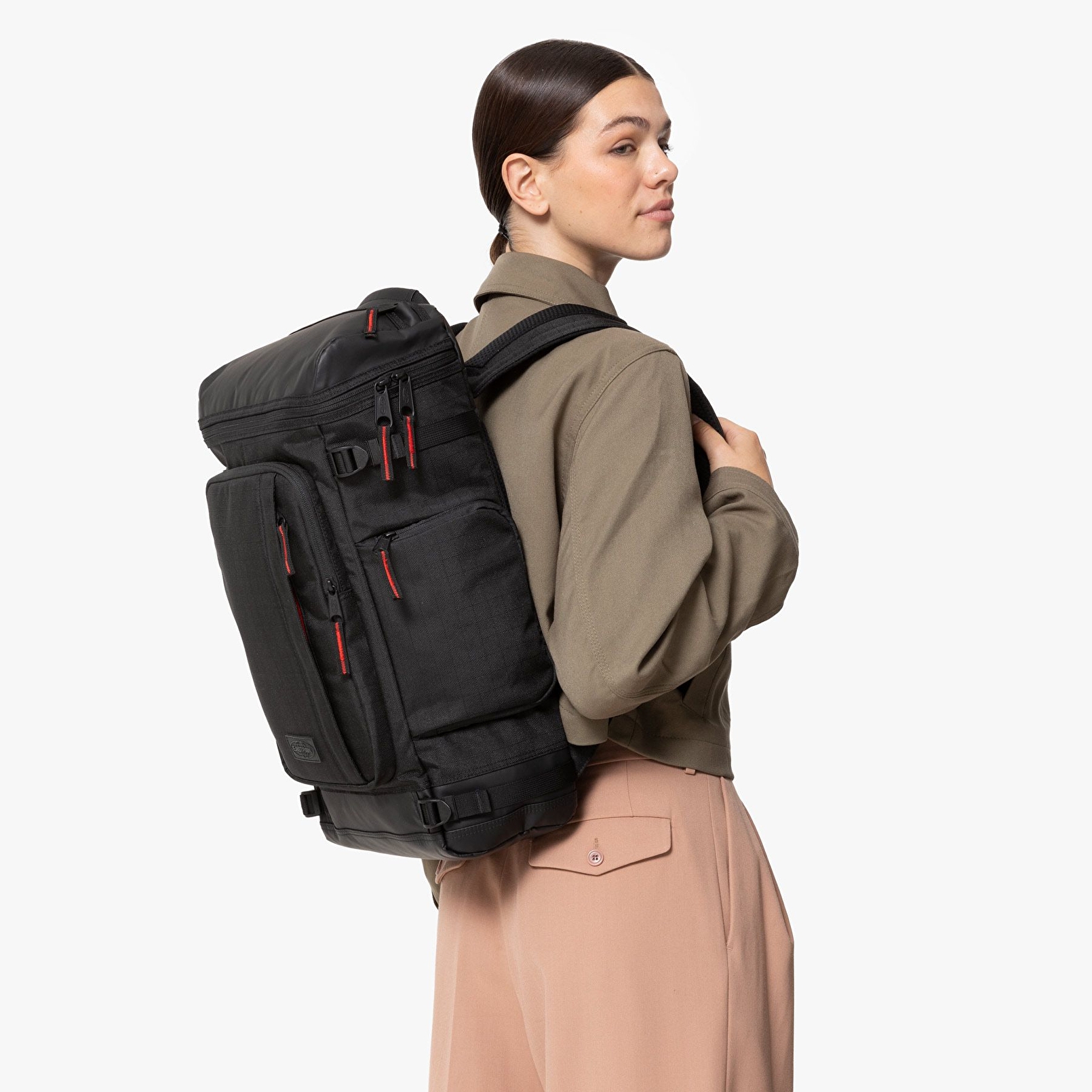 Eastpak TECUM TOP CNNCT RIP BLACK SIRT ÇANTASI