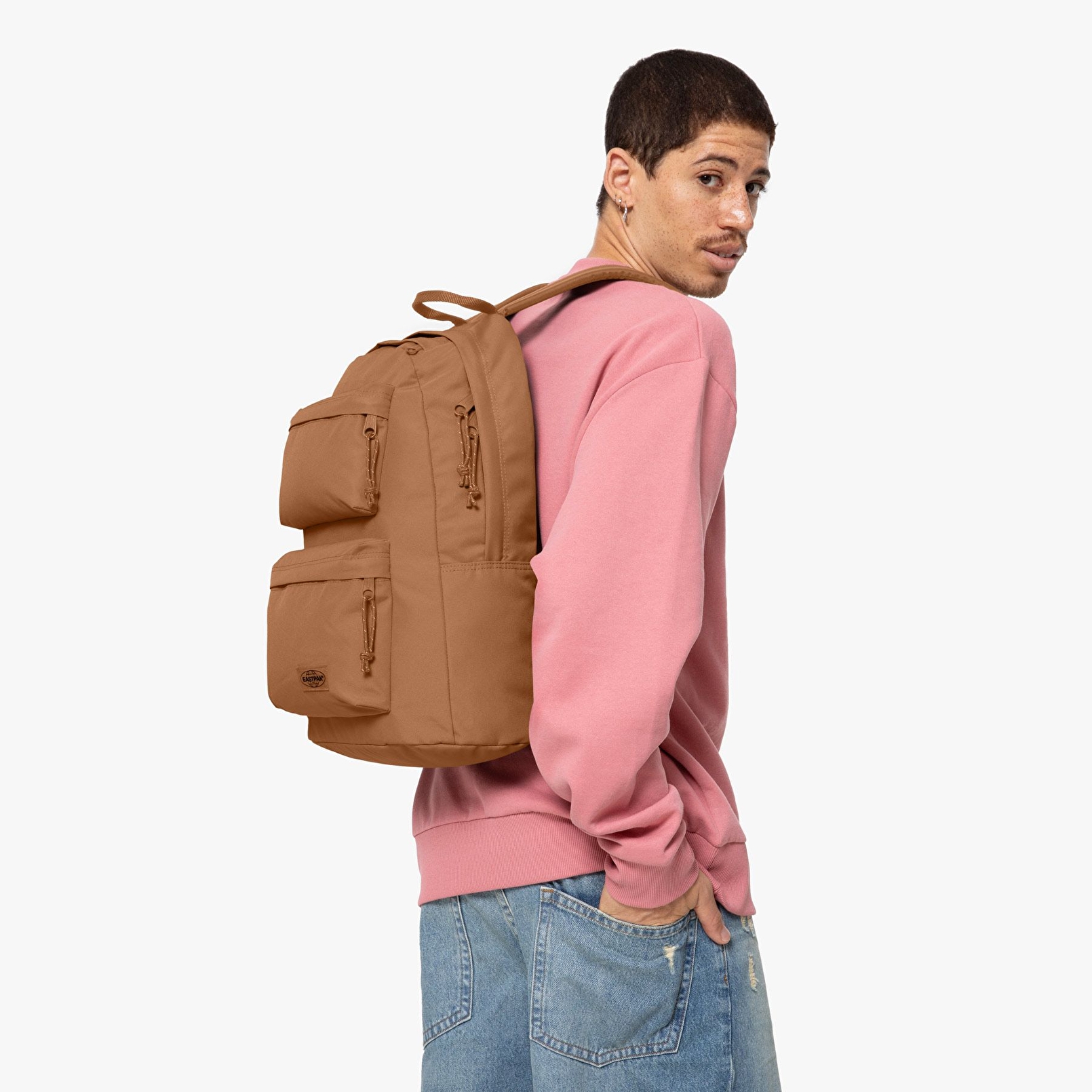 Eastpak PADDED DOUBLE GINGER BROWN SIRT ÇANTASI