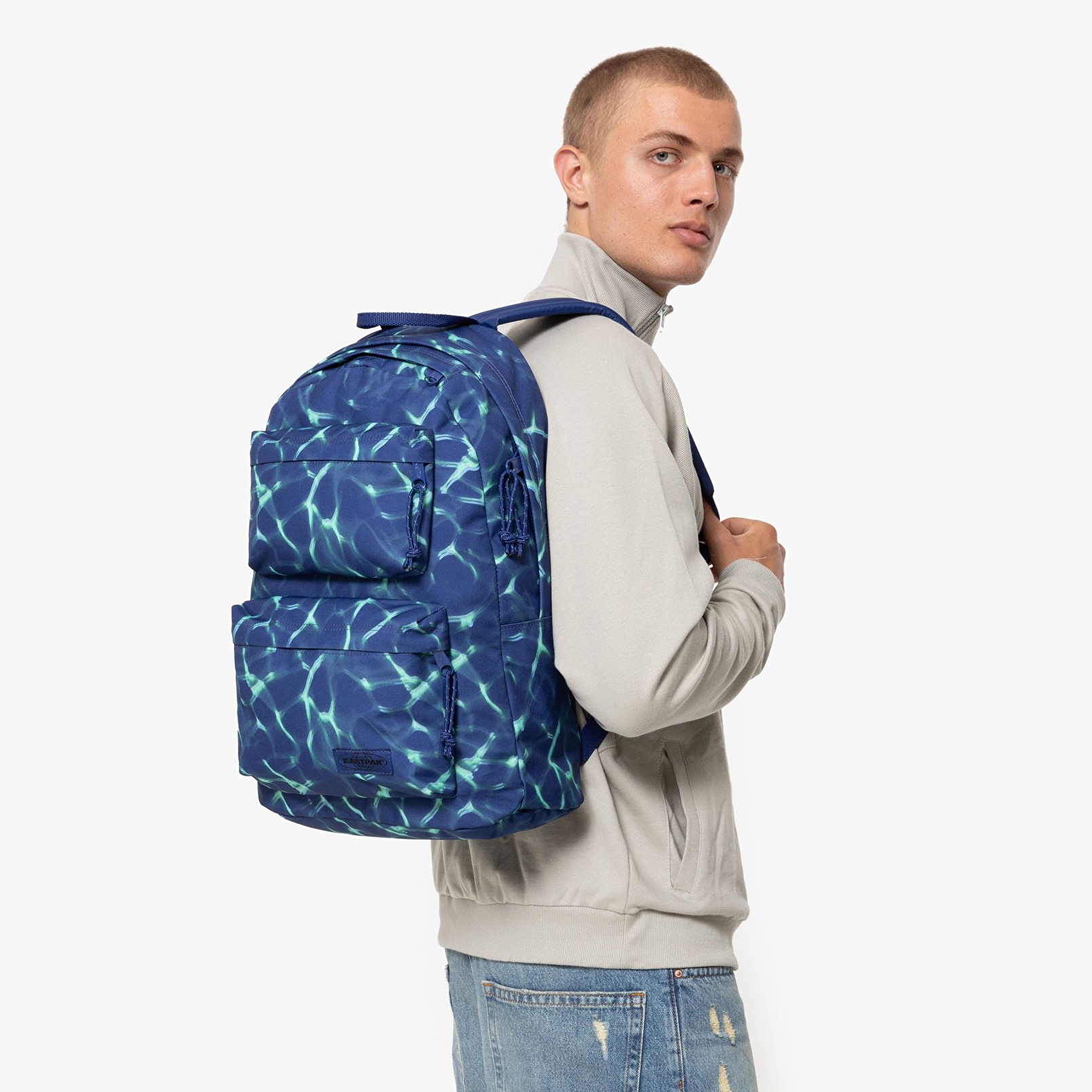Eastpak PADDED DOUBLE LIQUIT NAVY SIRT ÇANTASI