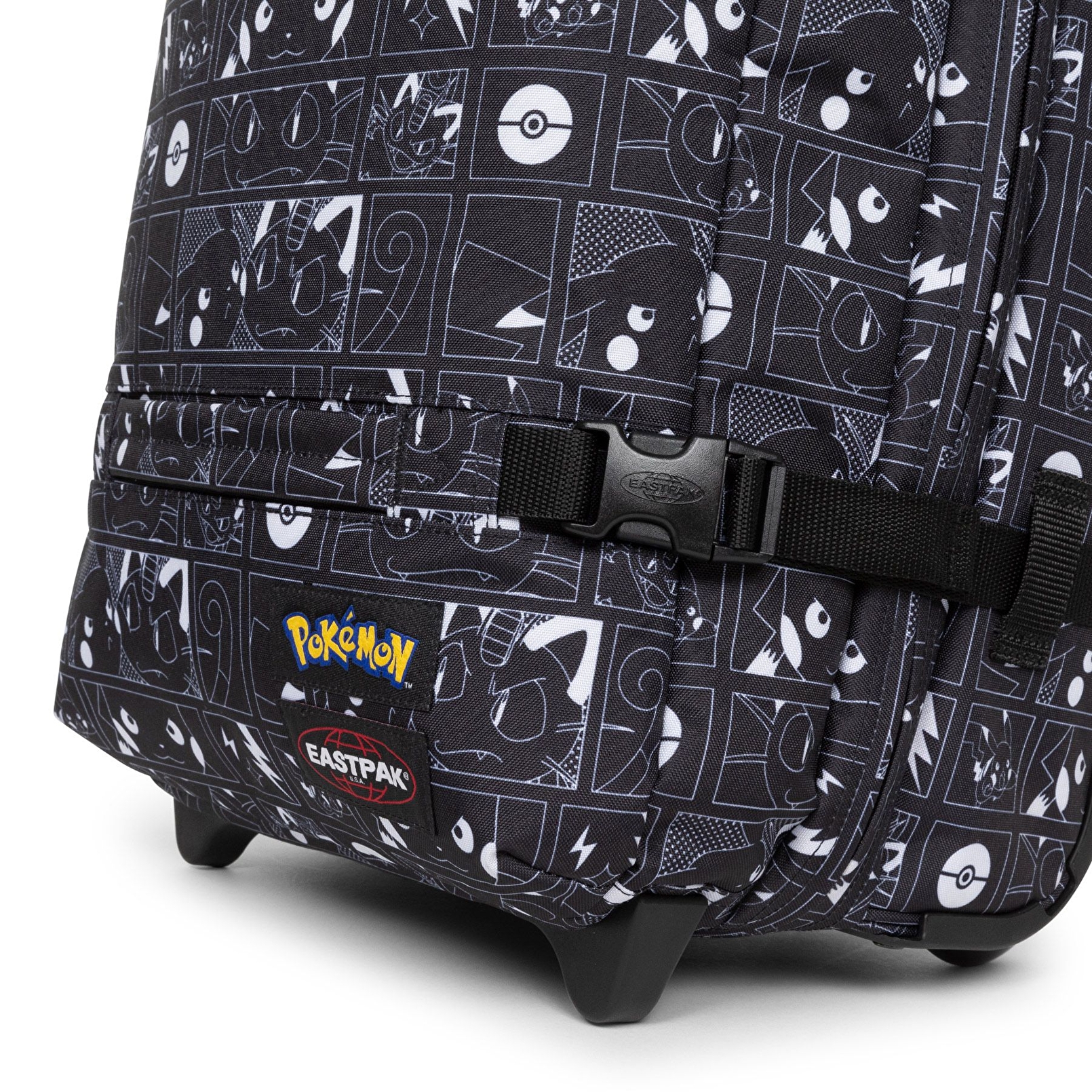 Eastpak POKEMON X EASTPAK TRANSIT'R S POKÉMON BLACK TEKERLEKLİ VALİZ