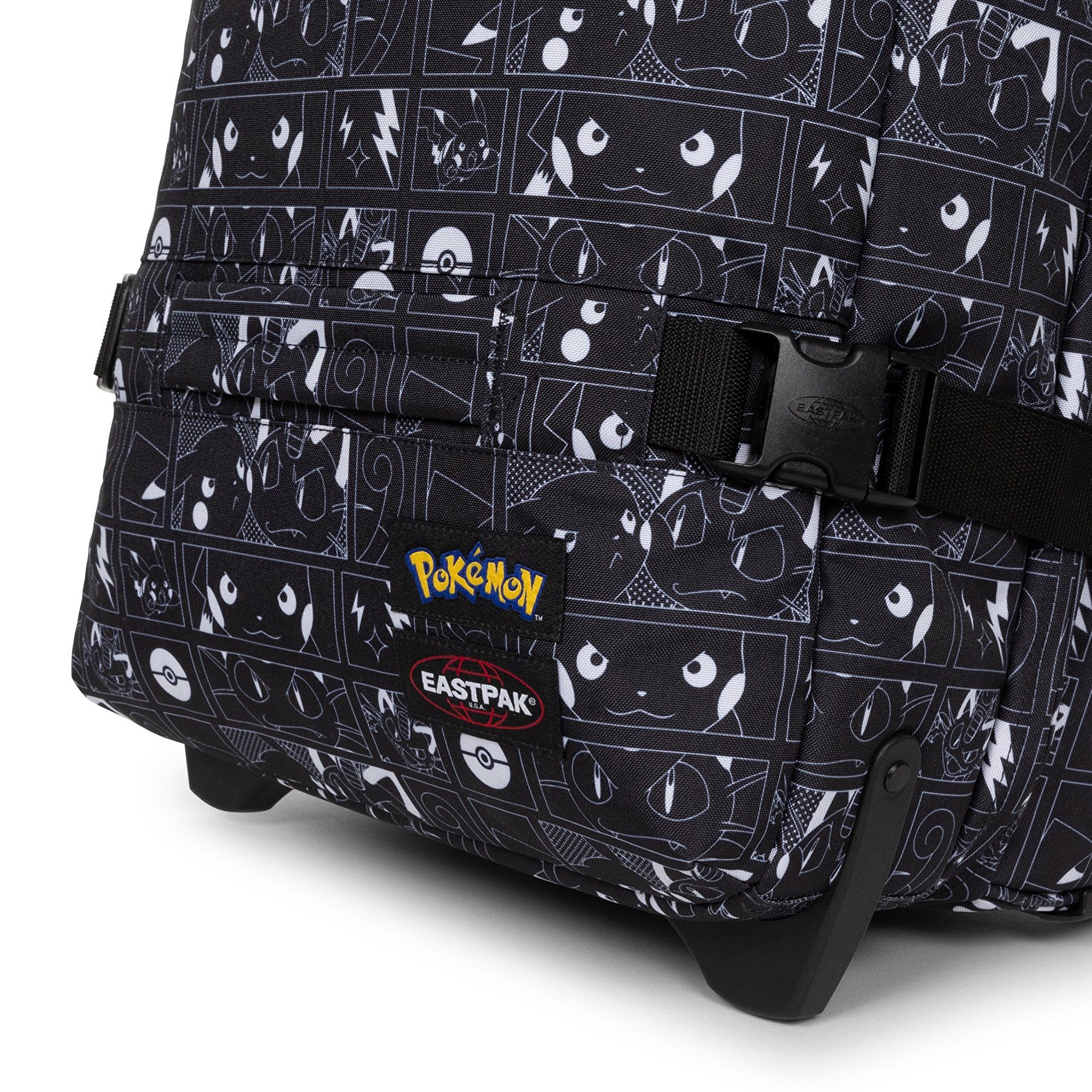 Eastpak POKEMON X EASTPAK TRANSIT'R M POKÉMON BLACK TEKERLEKLİ VALİZ