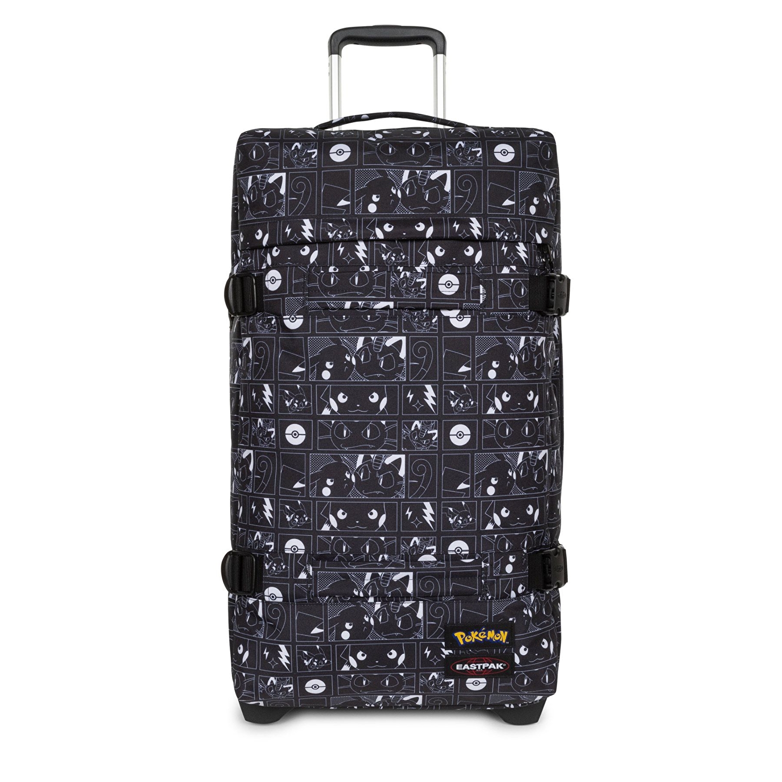 Eastpak POKEMON X EASTPAK TRANSIT'R L POKÉMON BLACK TEKERLEKLİ VALİZ