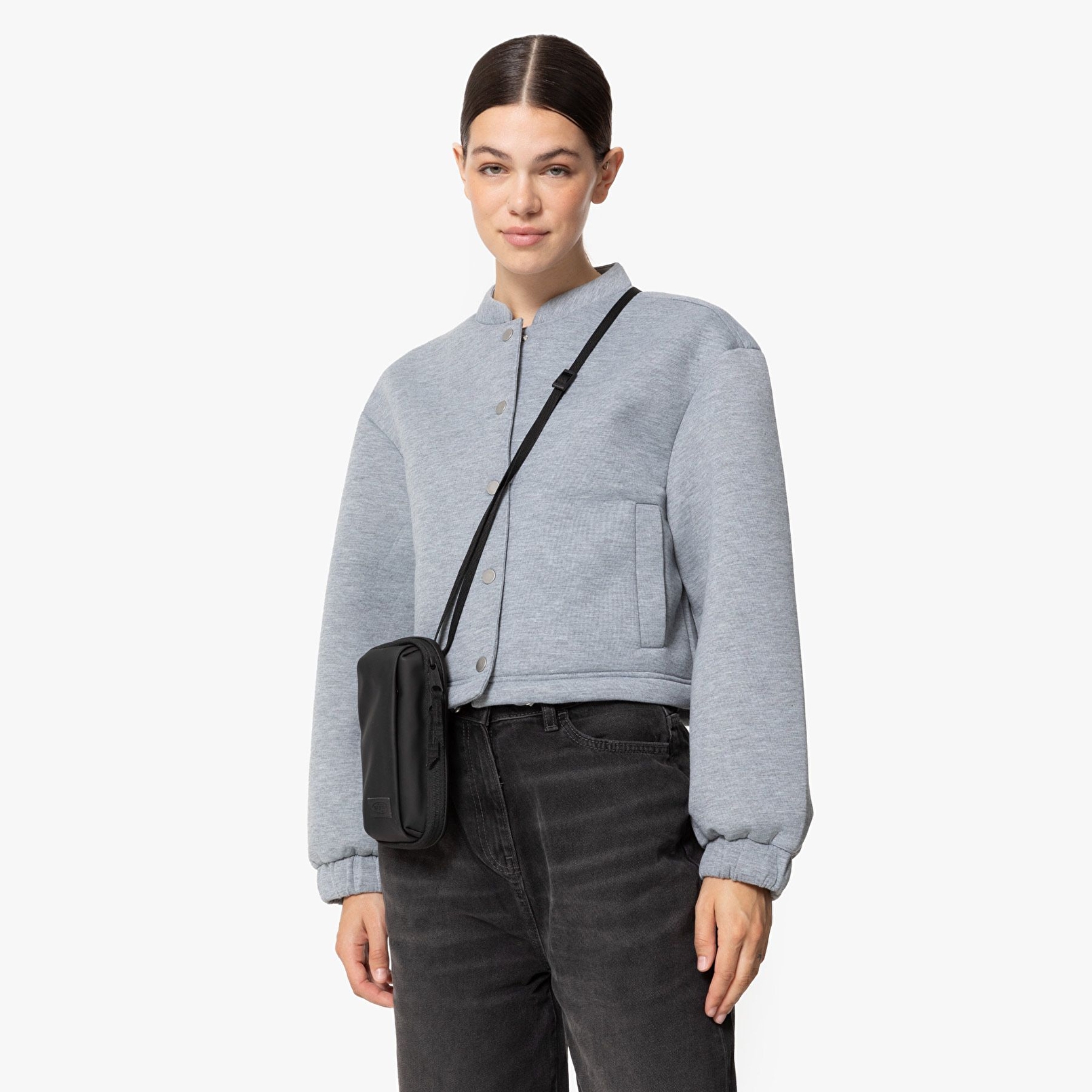 Eastpak CNNCT F POUCH CNNCT F MATTE BLACK OMUZ ÇANTASI